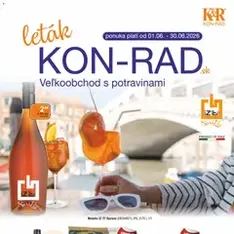 KON - RAD leták - náhľad letáku platný od 01.06.2026