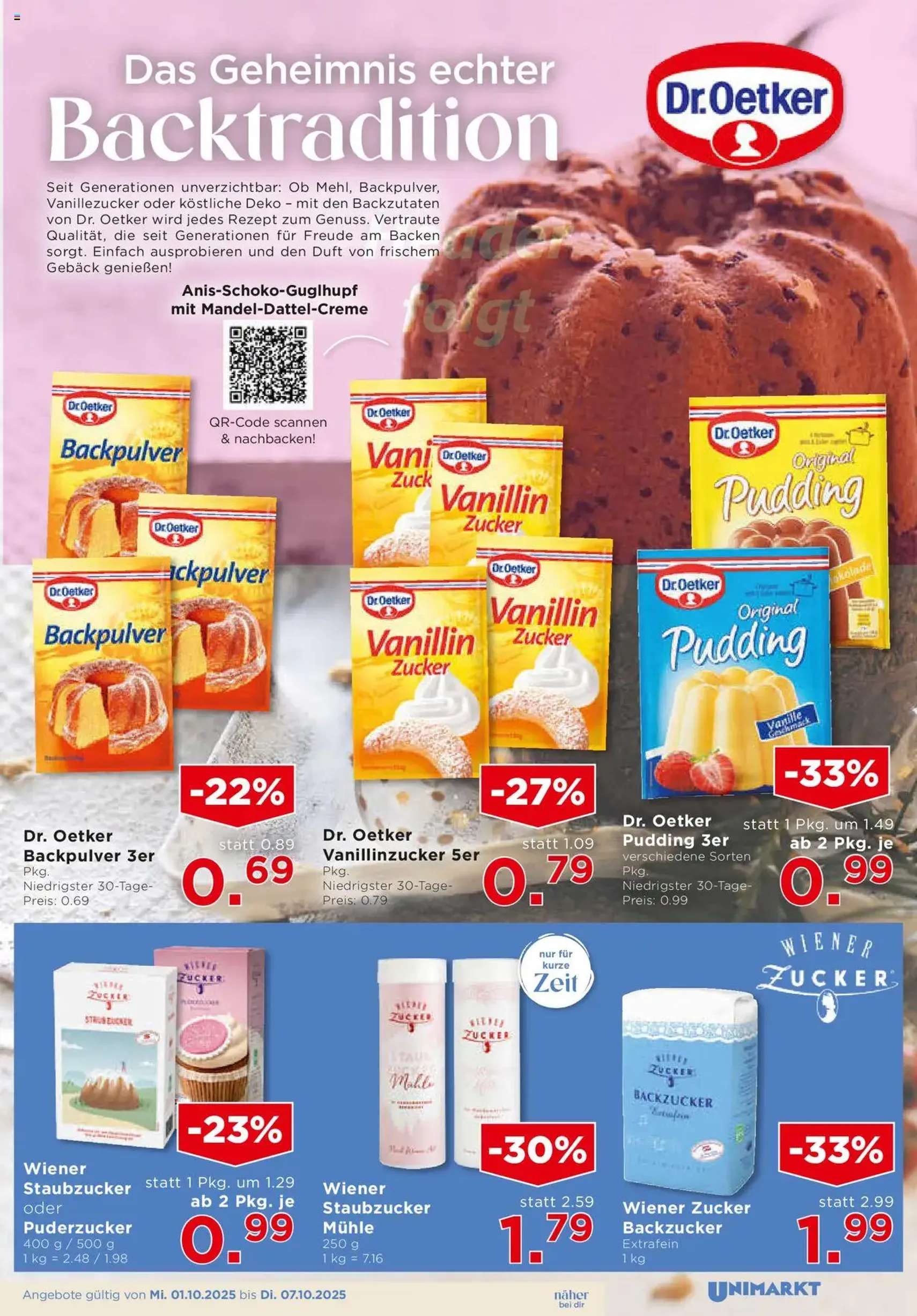 Unimarkt Flugblatt - Gültiger Prospekt ab 01.10.2025, Seite 9 von insgesamt 20 Unimarkt Flugblatt - Gültiger Prospekt ab 01.10.2025, Seite 9 von insgesamt 20