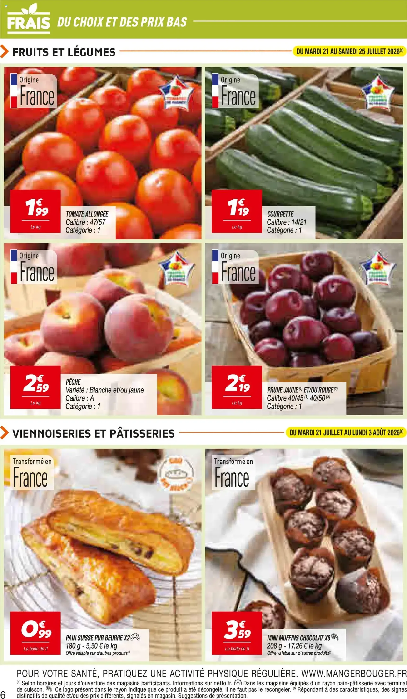Netto catalogue - brochure valable à partir du 21/07/2026, page 6 sur 20