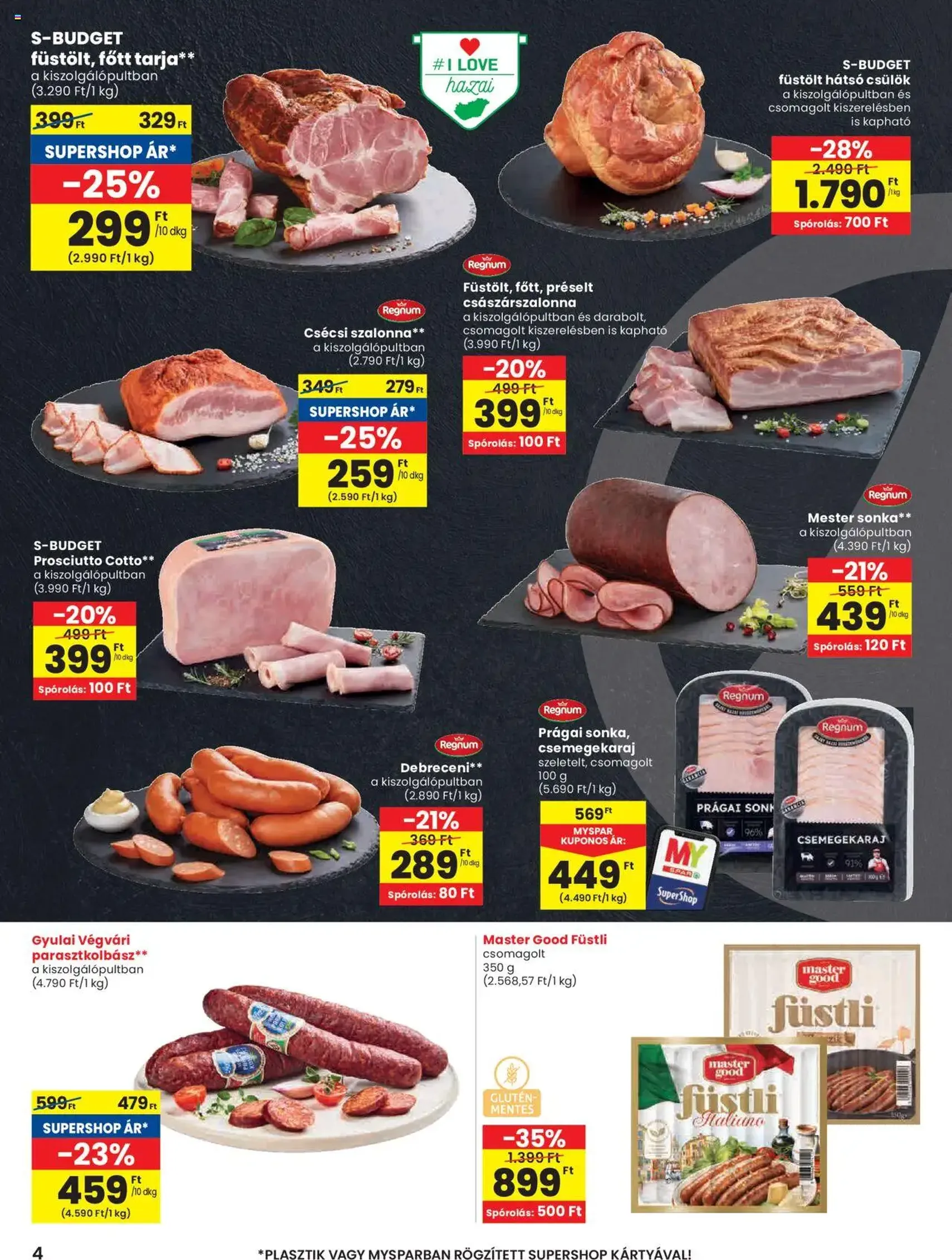 Spar Akciós újság - 2025.09.11. érvényes szórólap 4 oldal 20 oldalból Spar Akciós újság - 2025.09.11. érvényes szórólap 4 oldal 20 oldalból