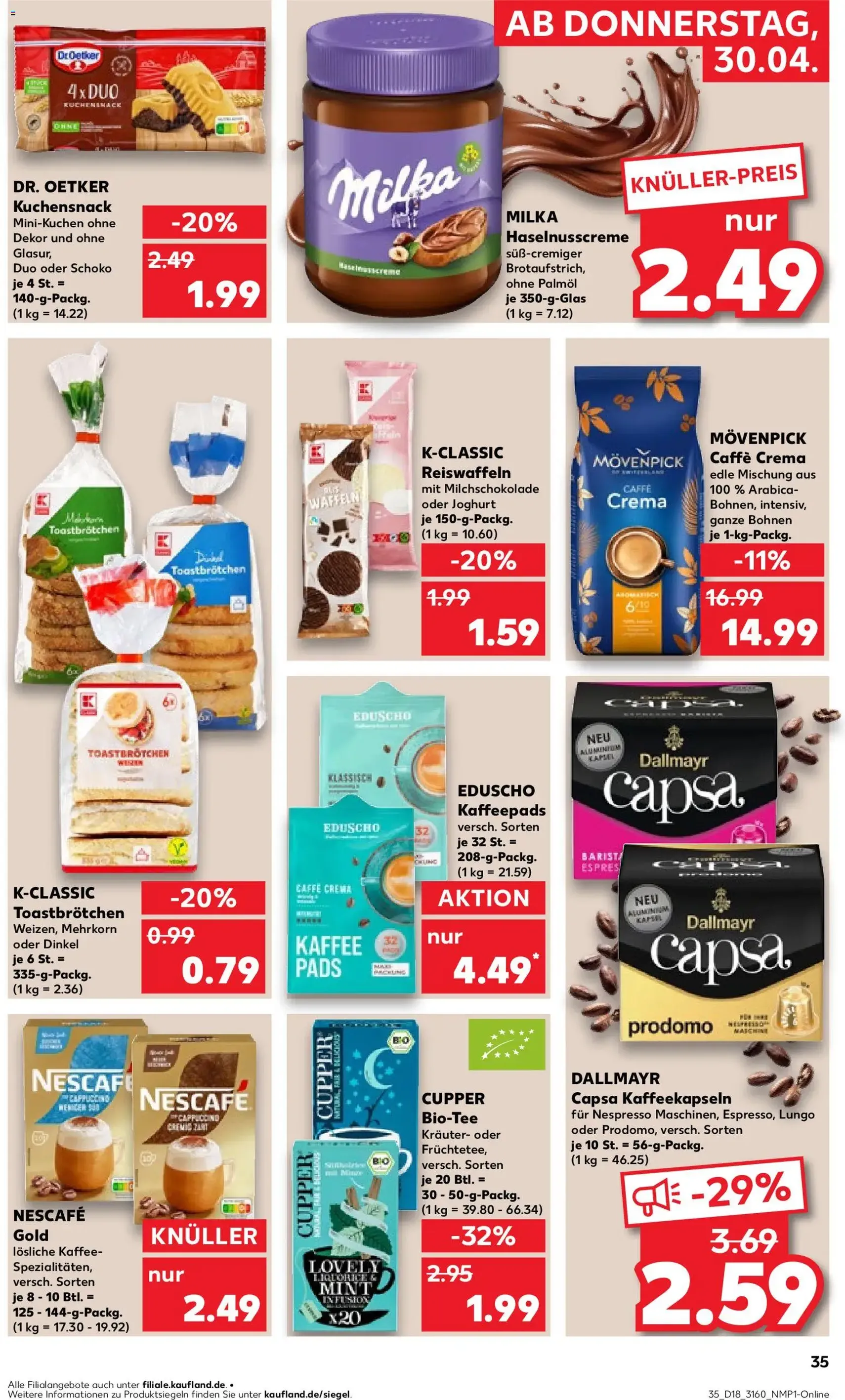 Kaufland Prospekt - Gültiger Prospekt ab 30.04.2026, Seite 37 von insgesamt 62
