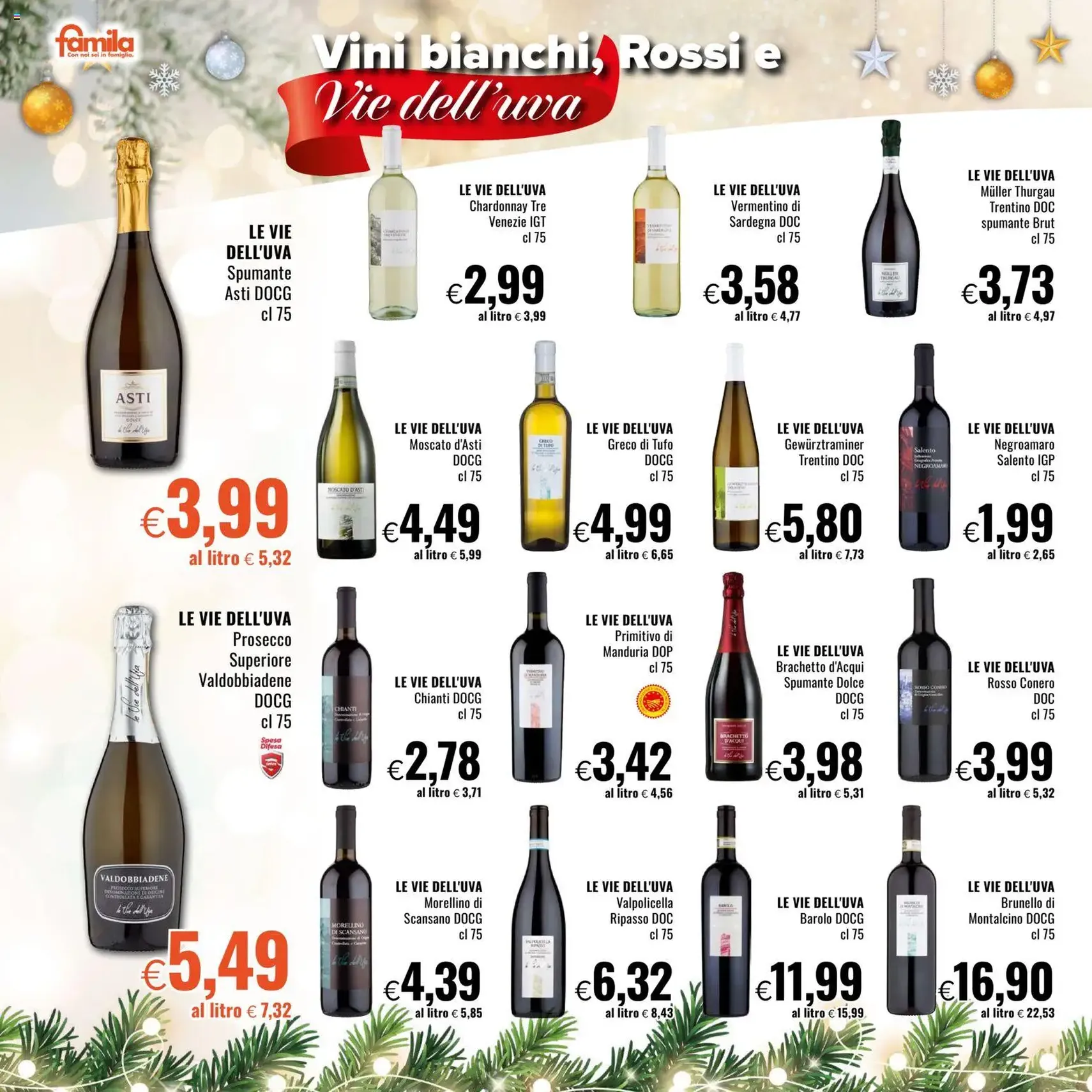 Volantino Famila - volantino valido dal 11/12/2025 pagina 16 di 32