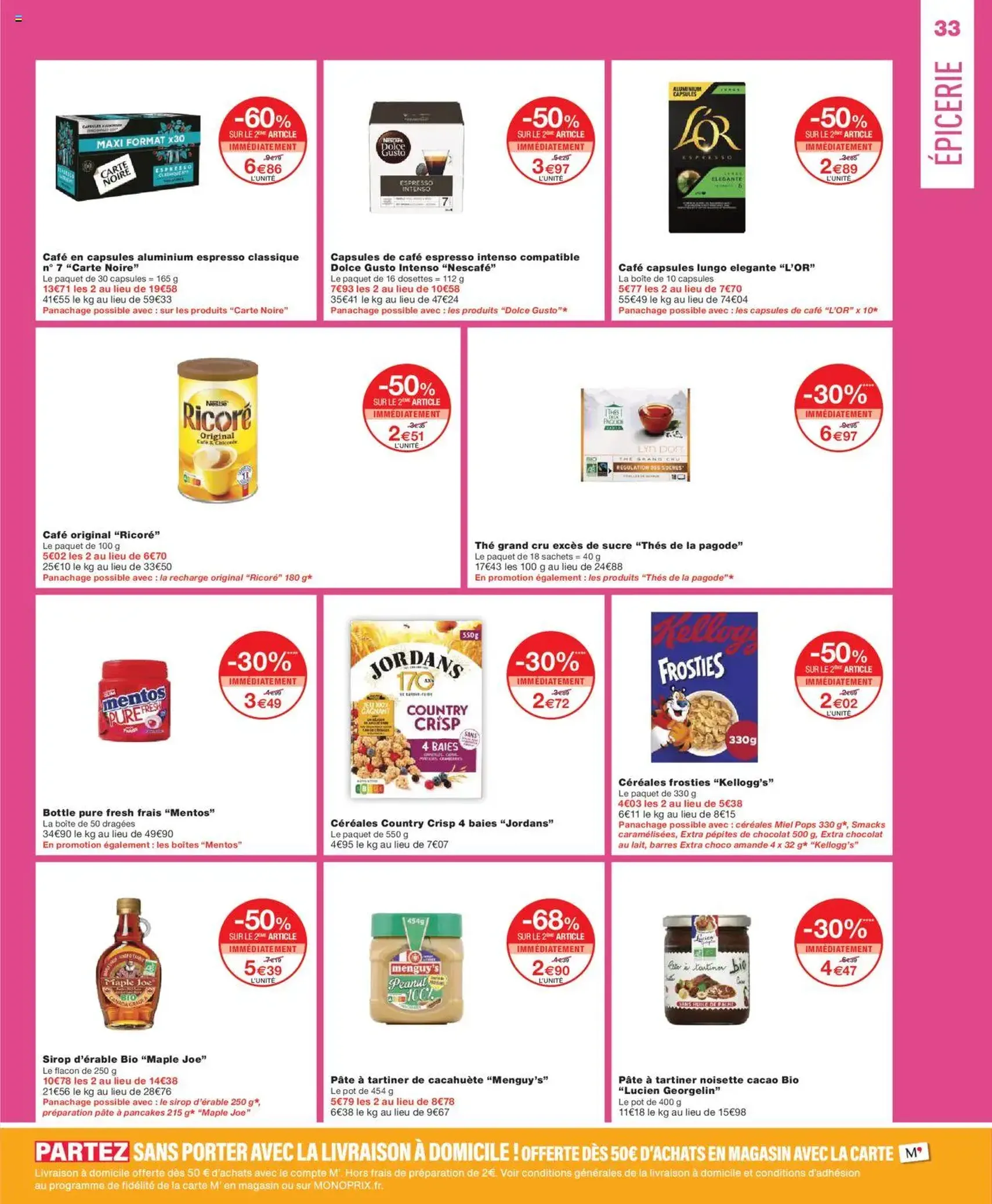 Monoprix catalogue - brochure valable à partir du 04/10/2025, page 33 sur 61