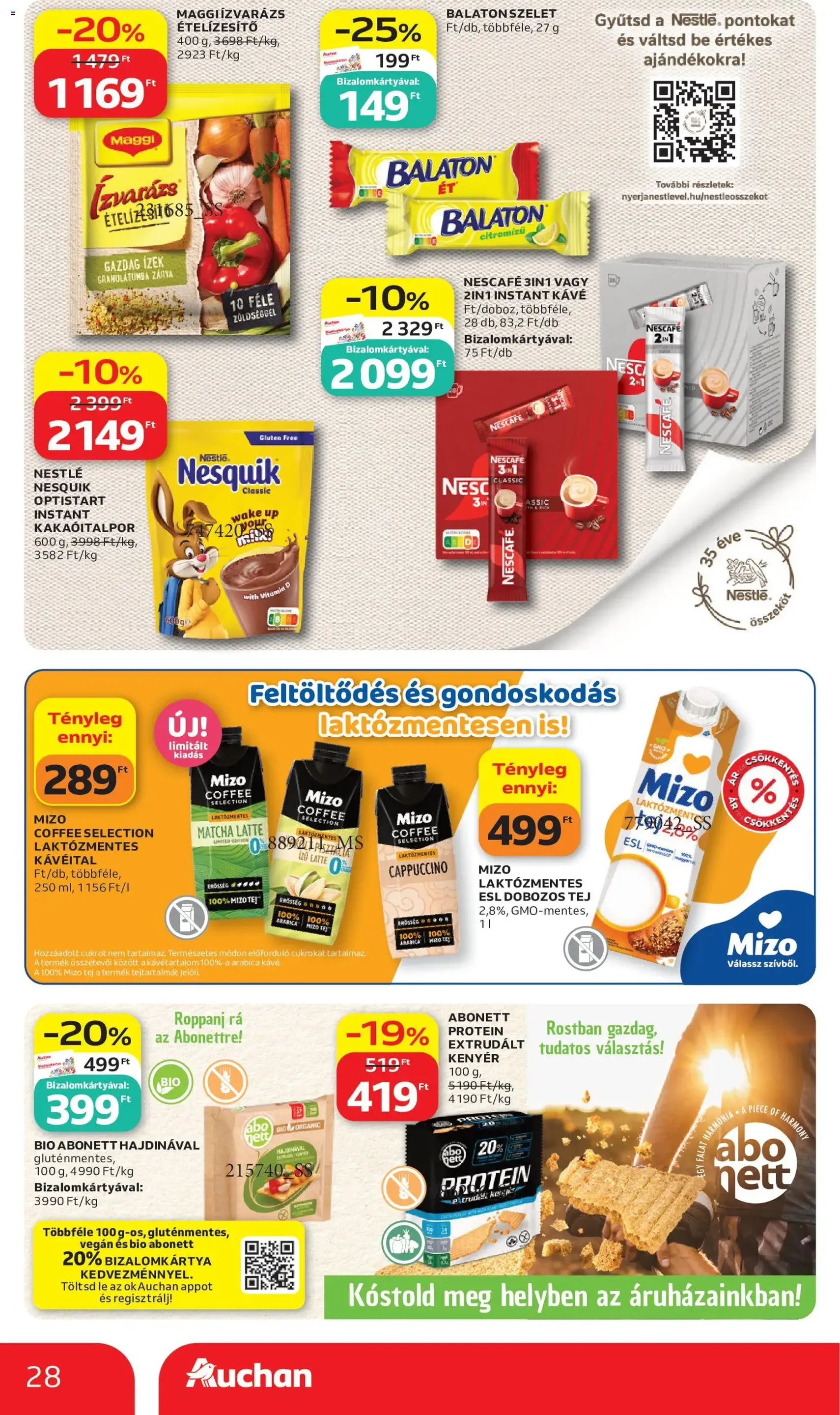 Auchan akciós újság - 2026.06.11. érvényes szórólap 28 oldal 46 oldalból