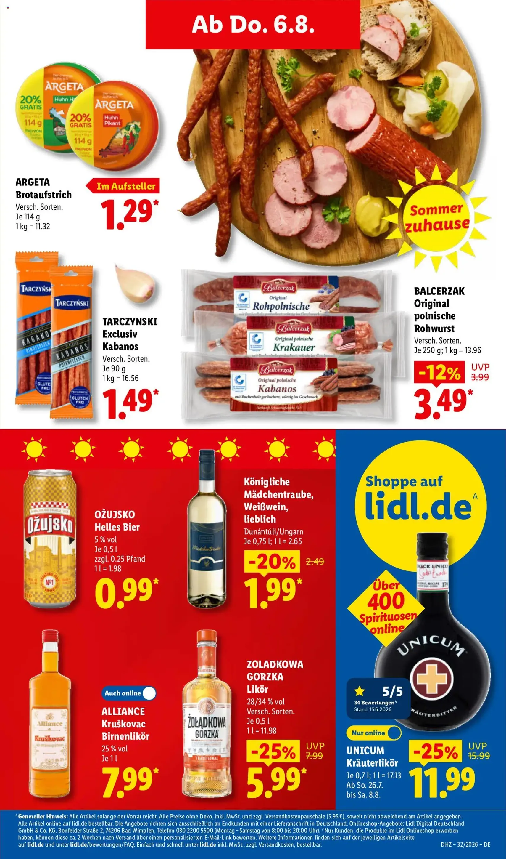 Lidl Prospekt - Gültiger Prospekt ab 03.08.2026, Seite 53 von insgesamt 69