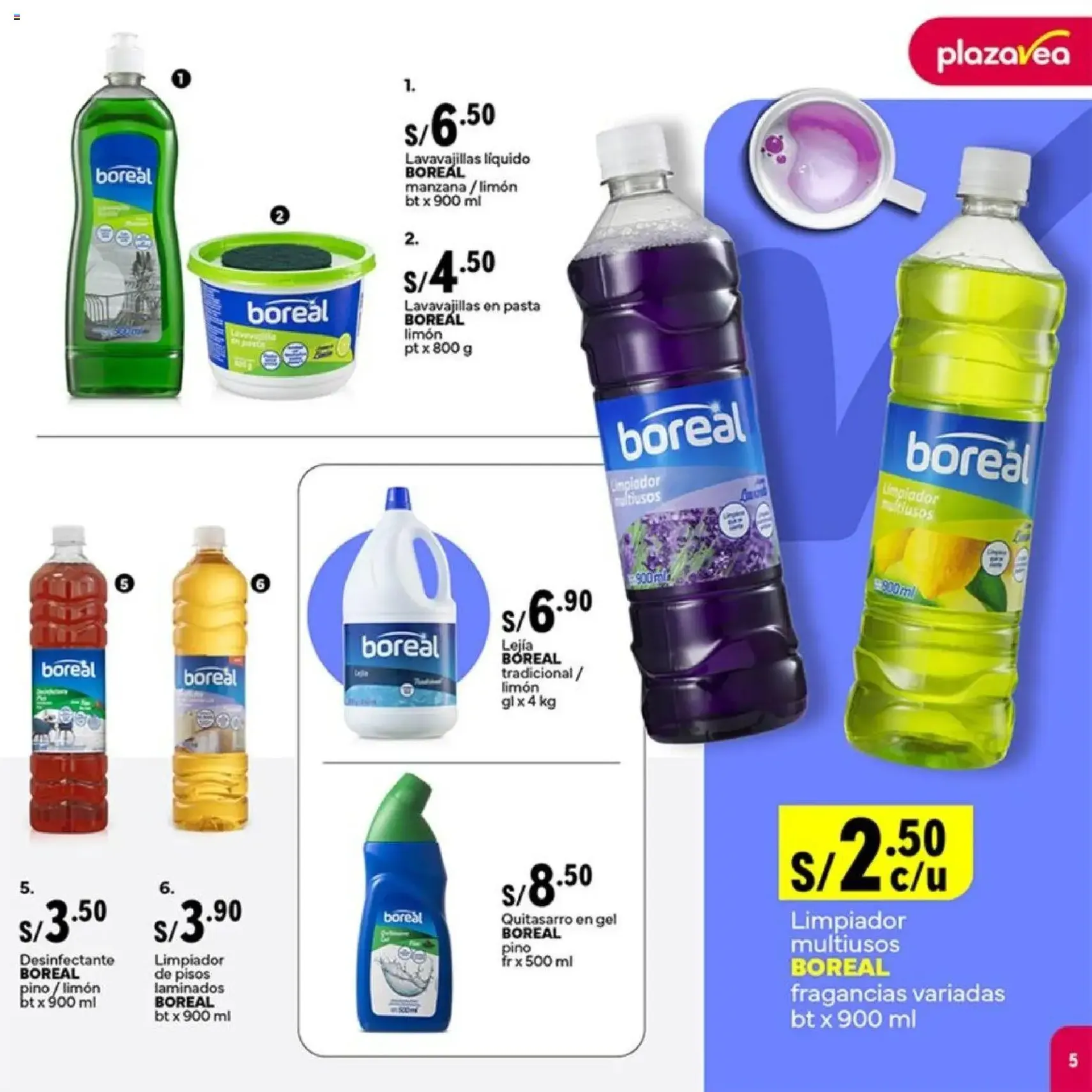 Plaza Vea - ESPECIAL LIMPIEZA 1 - folleto válido desde 03/11/2025 página 5 de 26