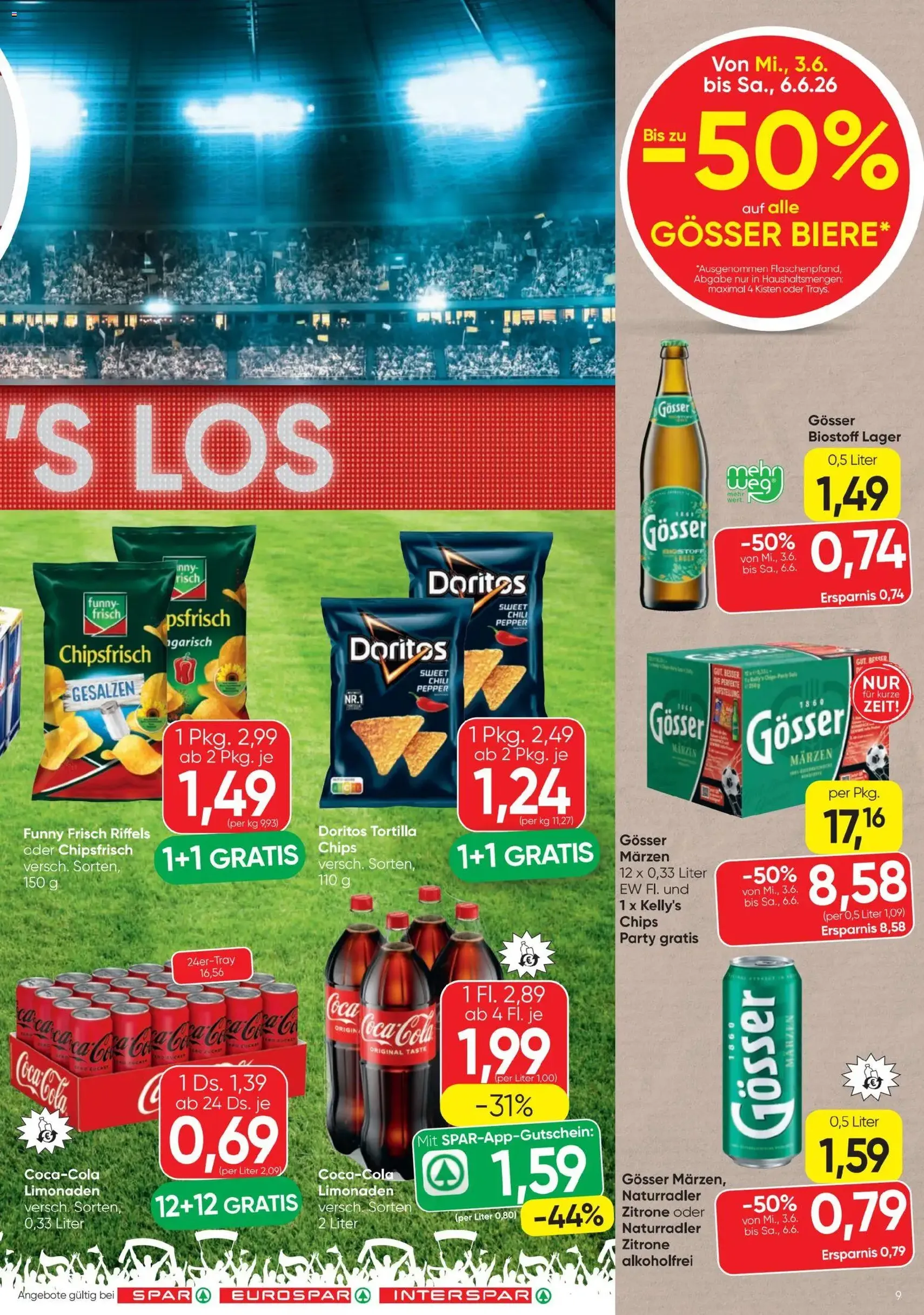 Spar Flugblatt - Gültiger Prospekt ab 03.06.2026, Seite 9 von insgesamt 20