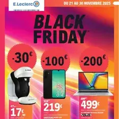 E.Leclerc Black Friday - Prévisualisation du catalogue valable à partir du 21/11/2025