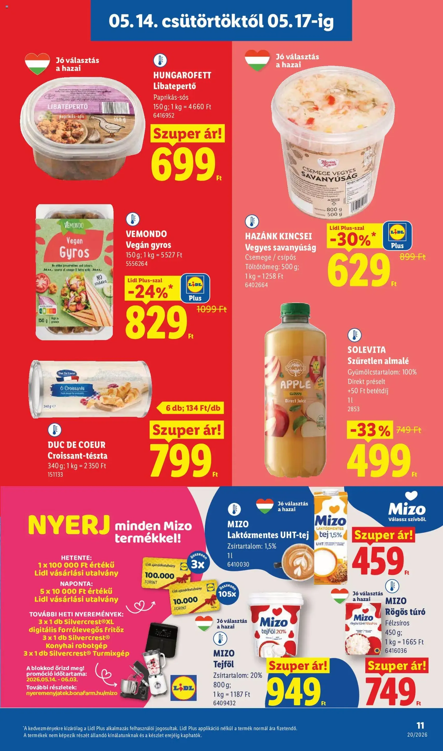 Lidl akciós újság - 2026.05.14. érvényes szórólap 11 oldal 68 oldalból