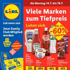 Lidl Prospekt - Prospekt Vorschau gültig ab 14.07.2025