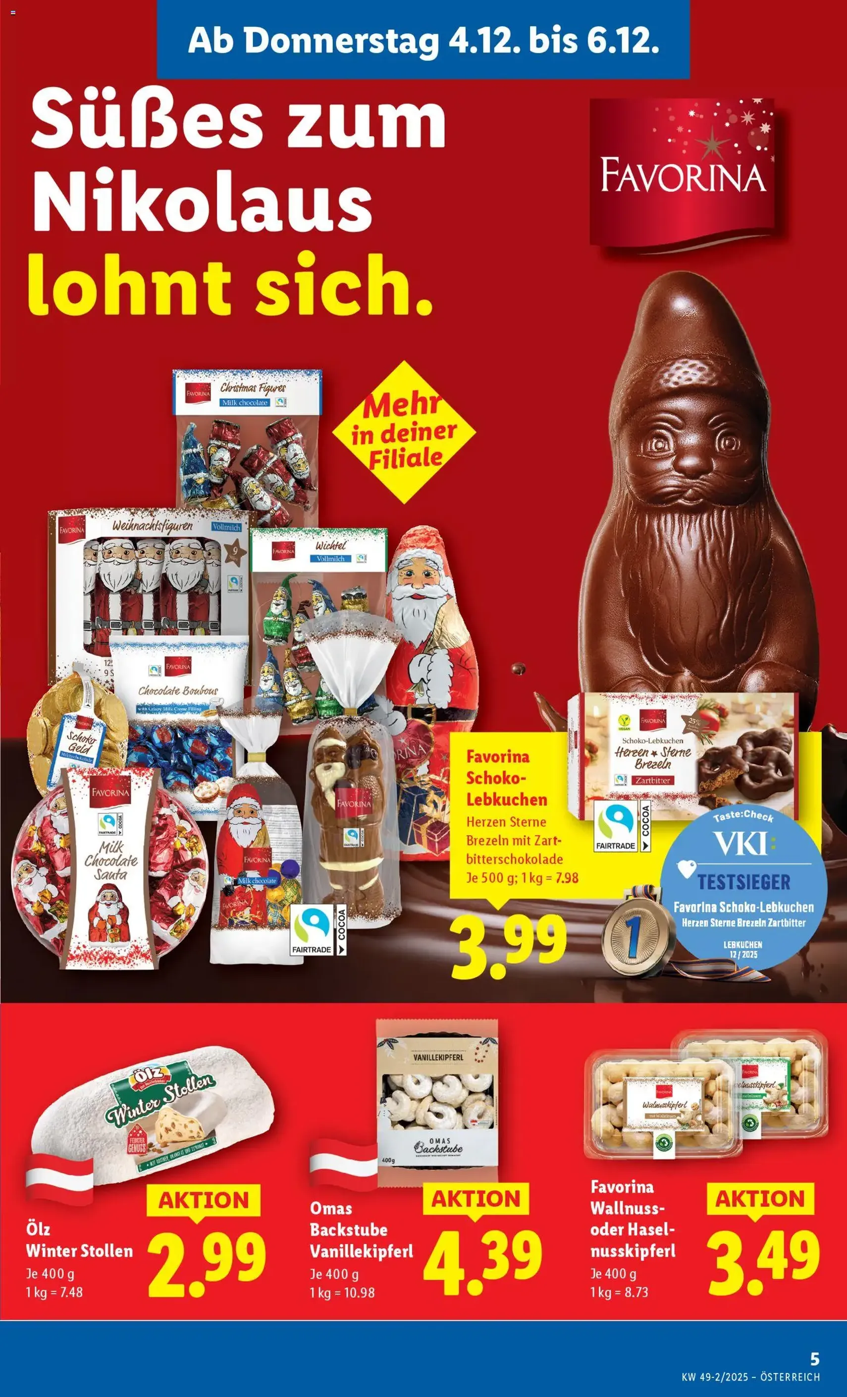 Lidl Flugblatt - Gültiger Prospekt ab 04.12.2025, Seite 7 von insgesamt 50