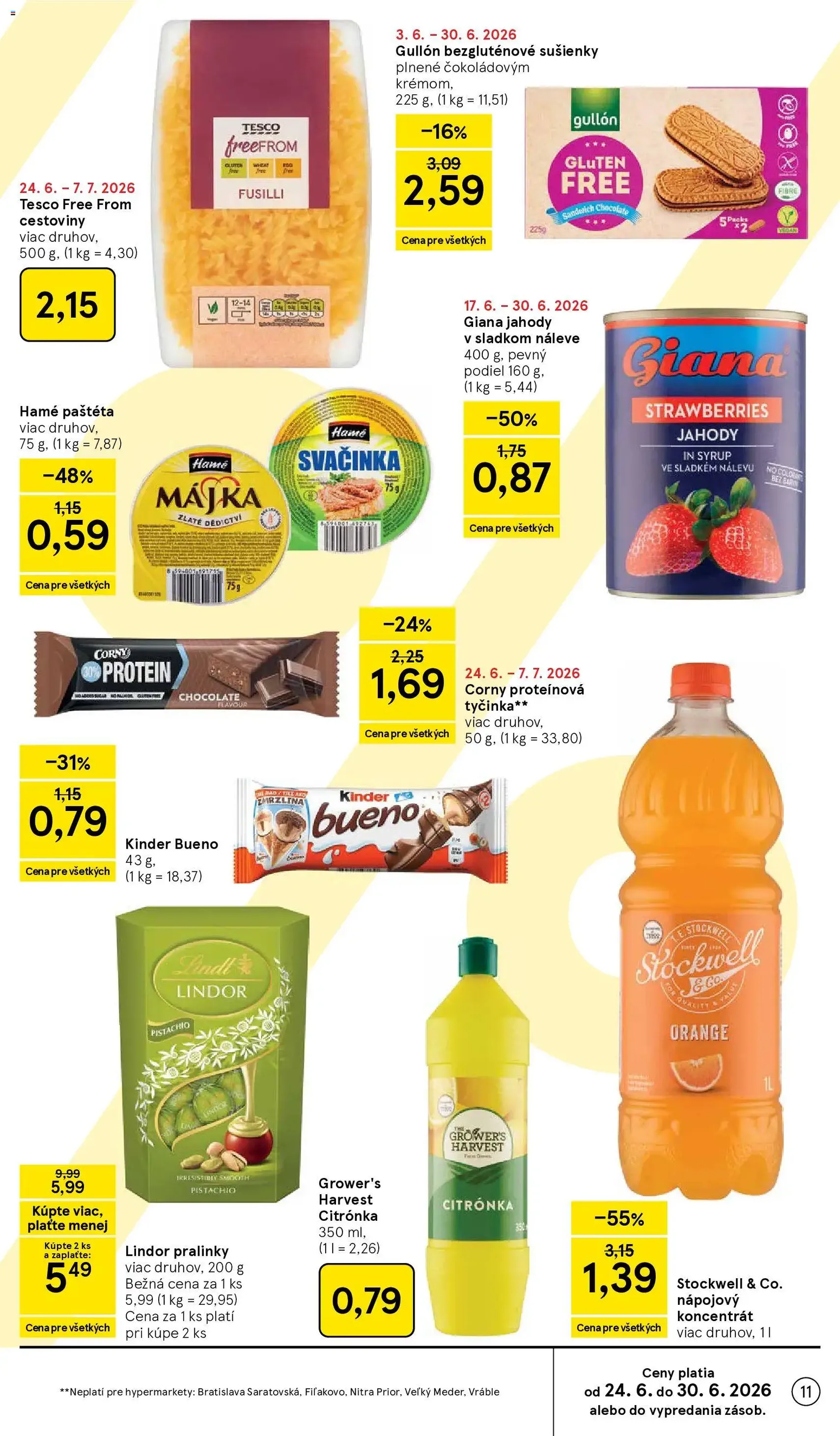Tesco Hypermarket - leták - platný leták od 24.06.2026 strana 11 z 51