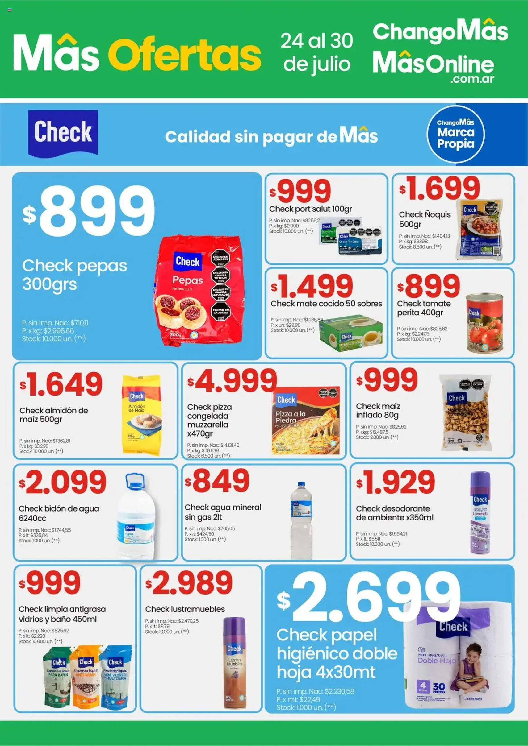 Changomas ofertas - folleto válido desde 24/07/2025 página 6 de 14