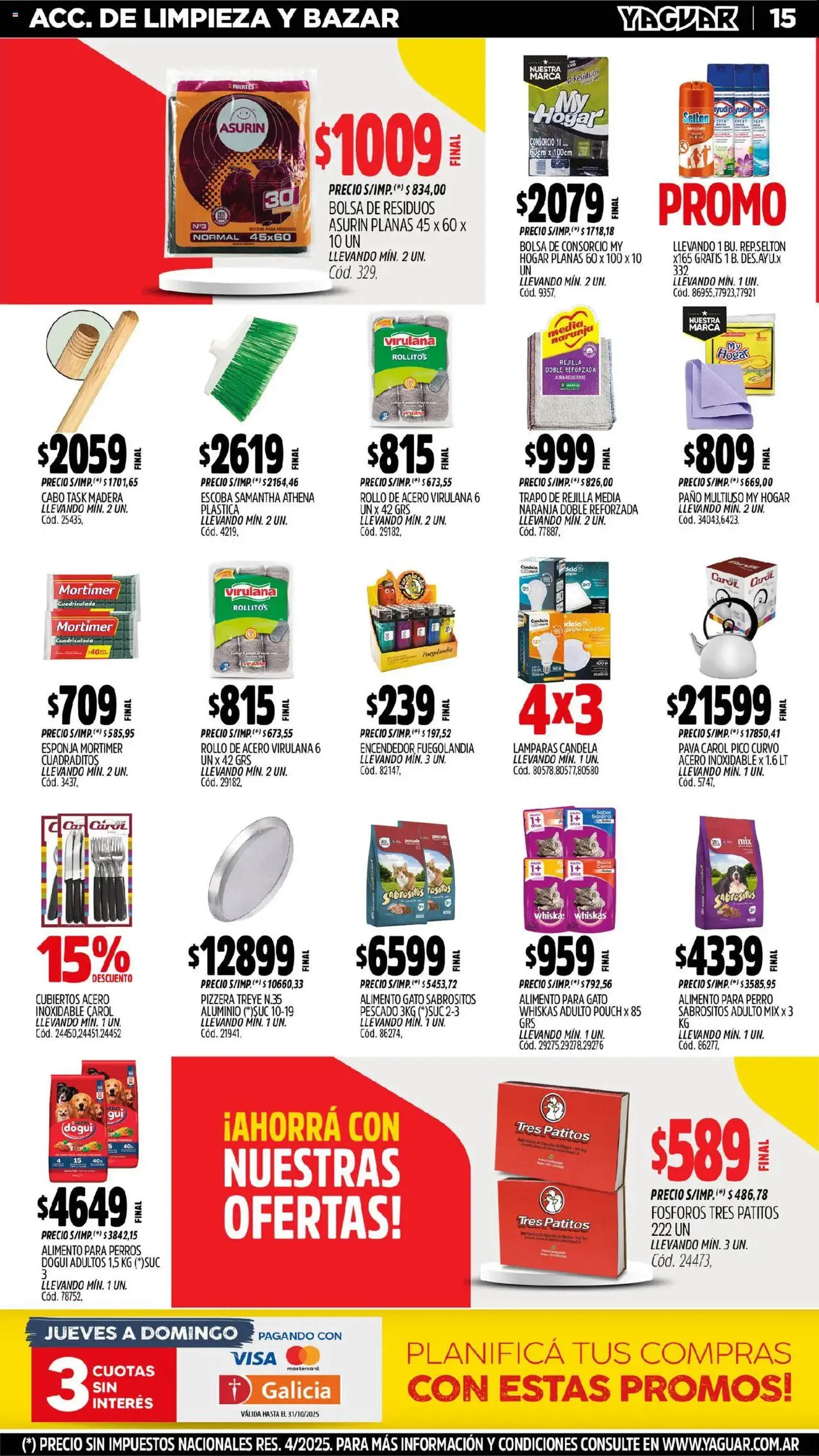 Yaguar catálogo - folleto válido desde 13/10/2025 página 15 de 31