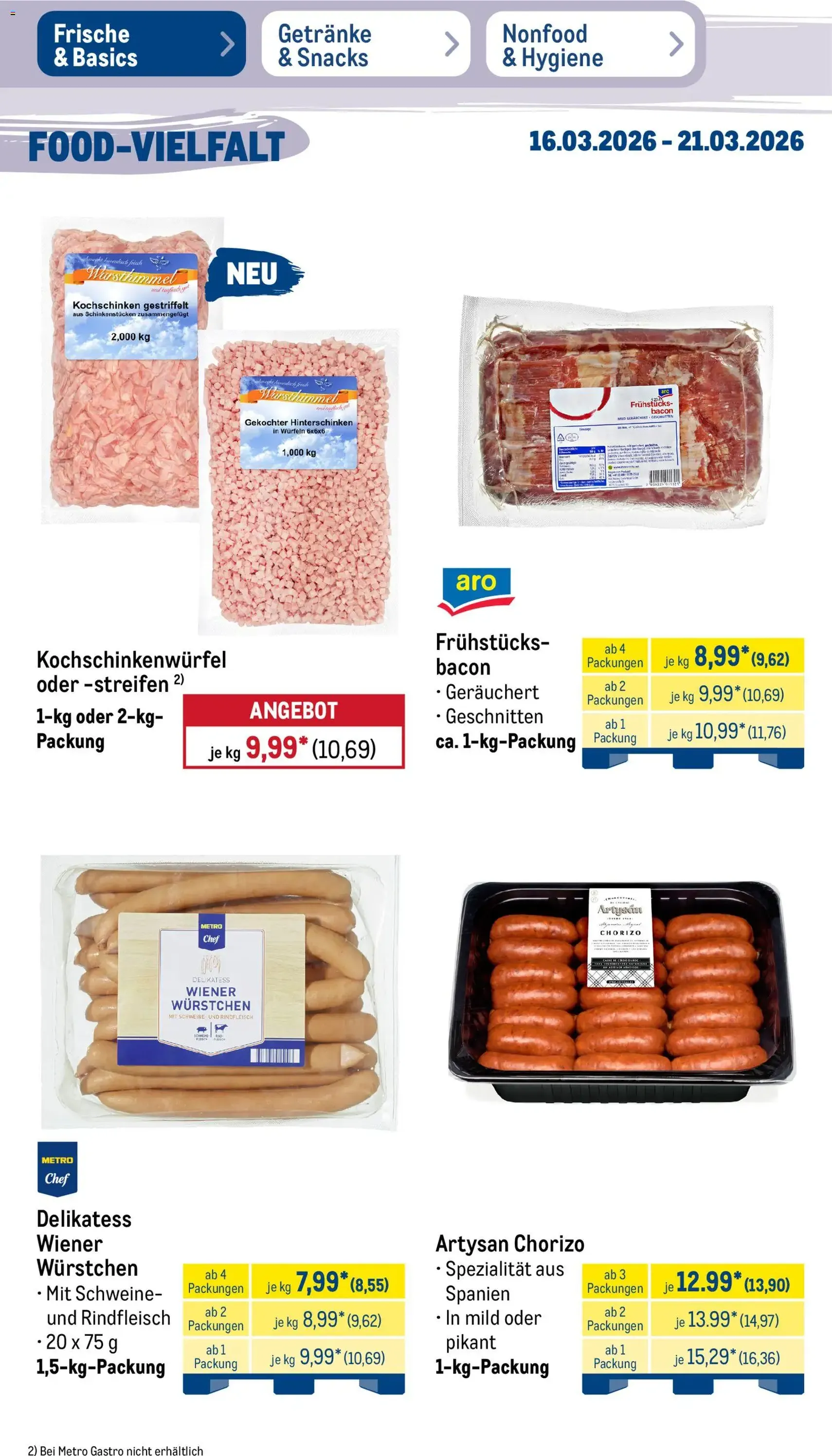 Metro Prospekt - Gültiger Prospekt ab 16.03.2026, Seite 15 von insgesamt 59