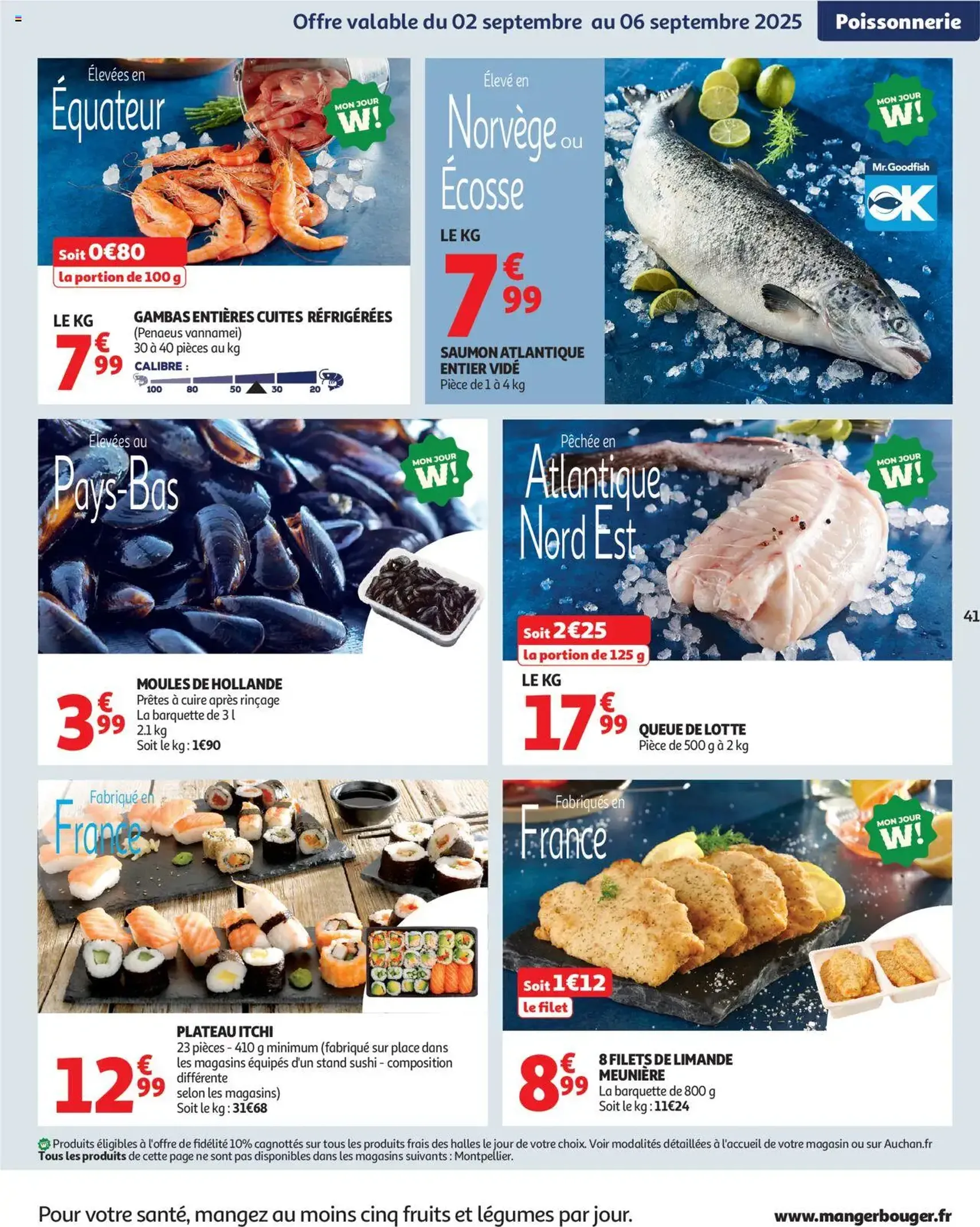Auchan prospectus - brochure valable à partir du 02/09/2025, page 41 sur 60 Auchan prospectus - brochure valable à partir du 02/09/2025, page 41 sur 60