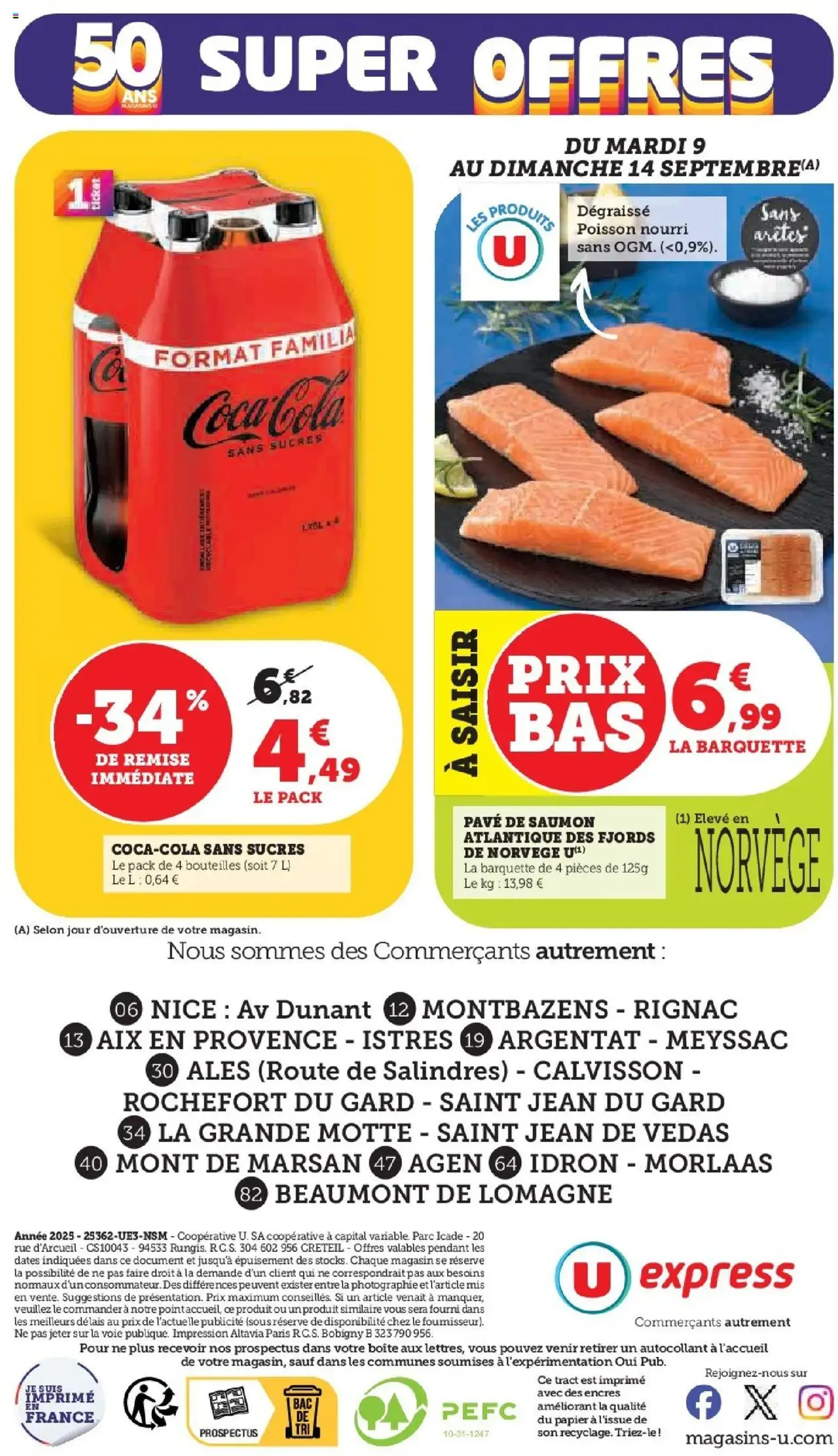 U Express catalogue - brochure valable à partir du 09/09/2025, page 32 sur 32 U Express catalogue - brochure valable à partir du 09/09/2025, page 32 sur 32