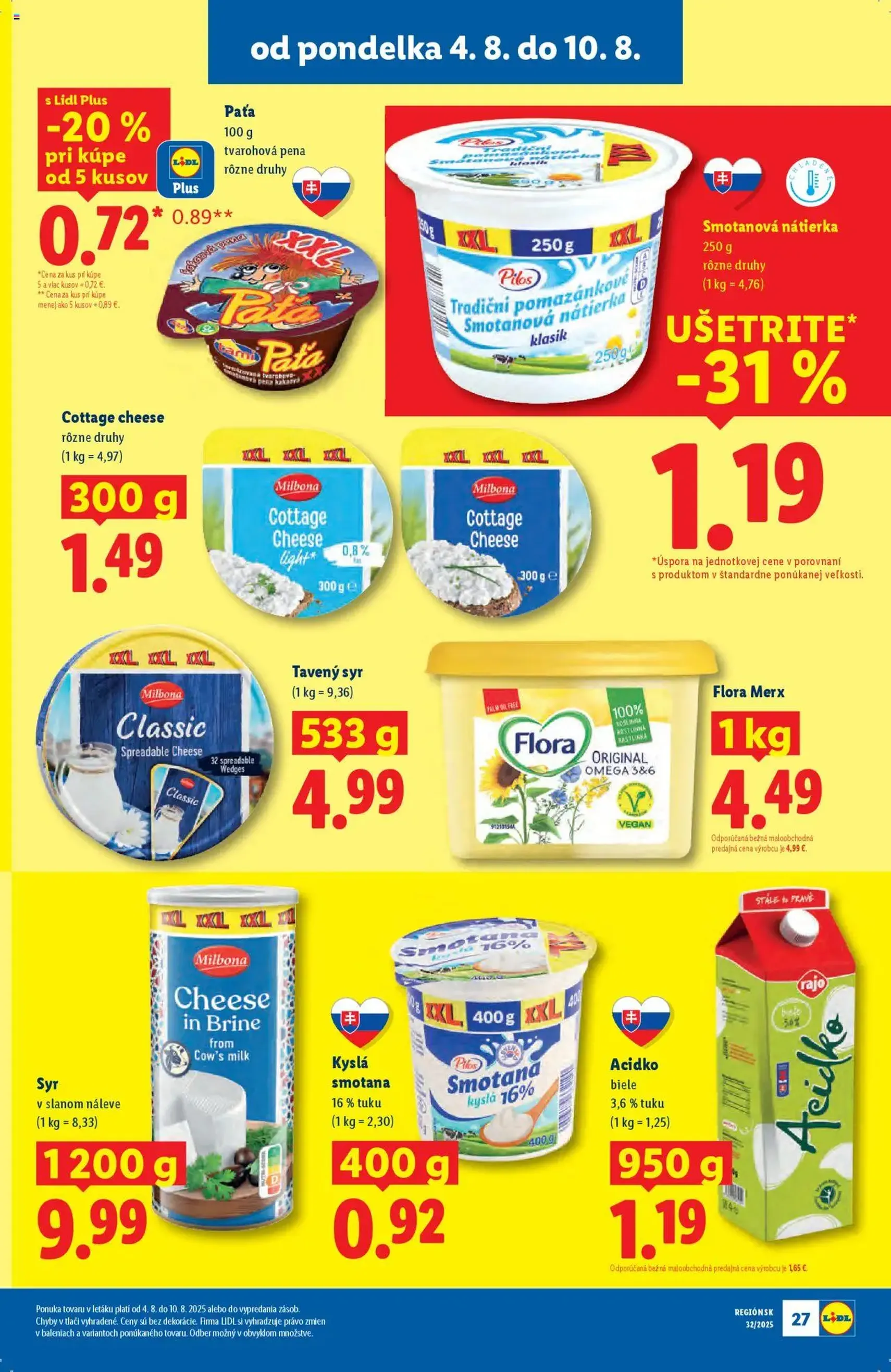 Lidl leták - platný leták od 04.08.2025 strana 33 z 98