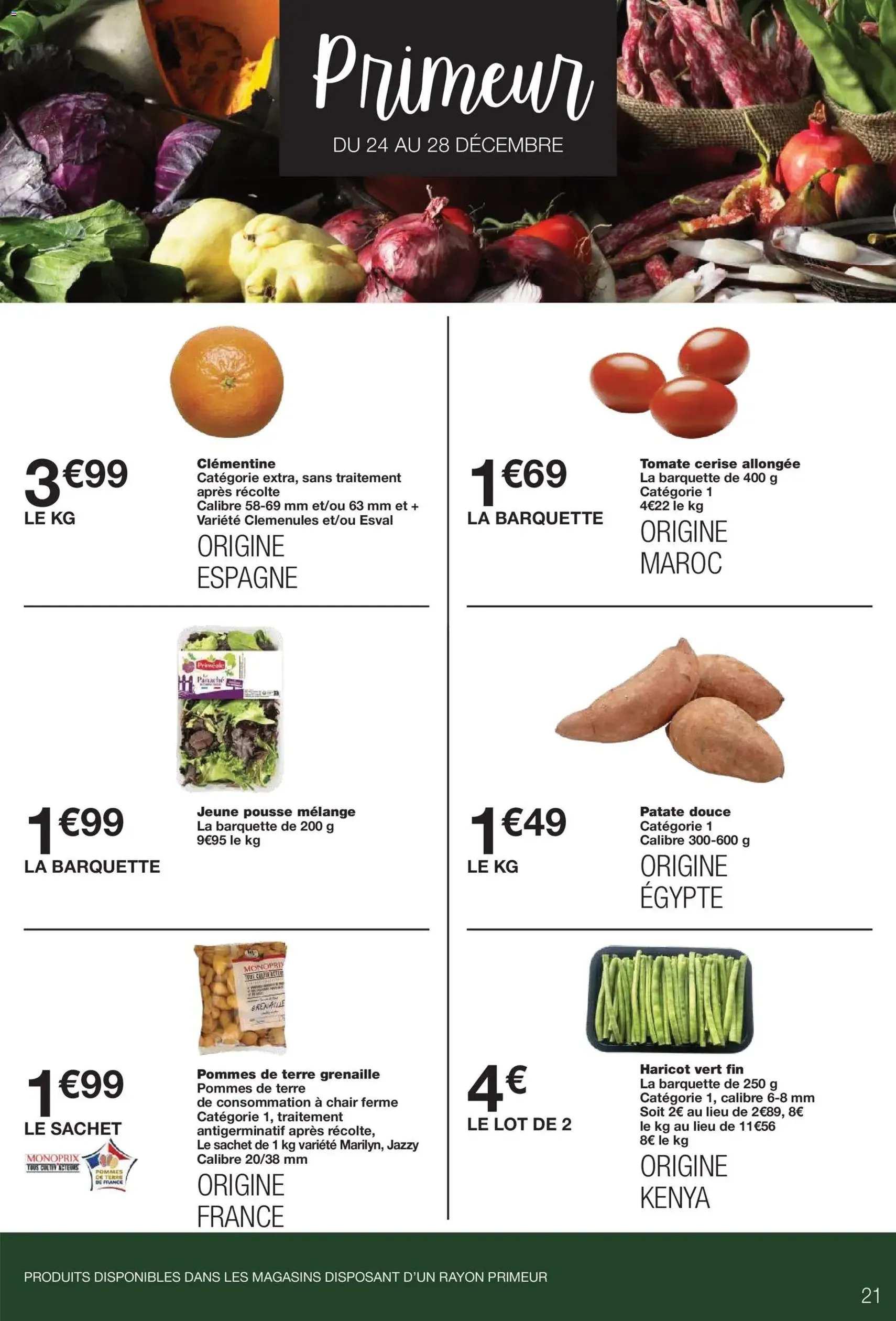 Monoprix catalogue - brochure valable à partir du 16/12/2025, page 21 sur 71