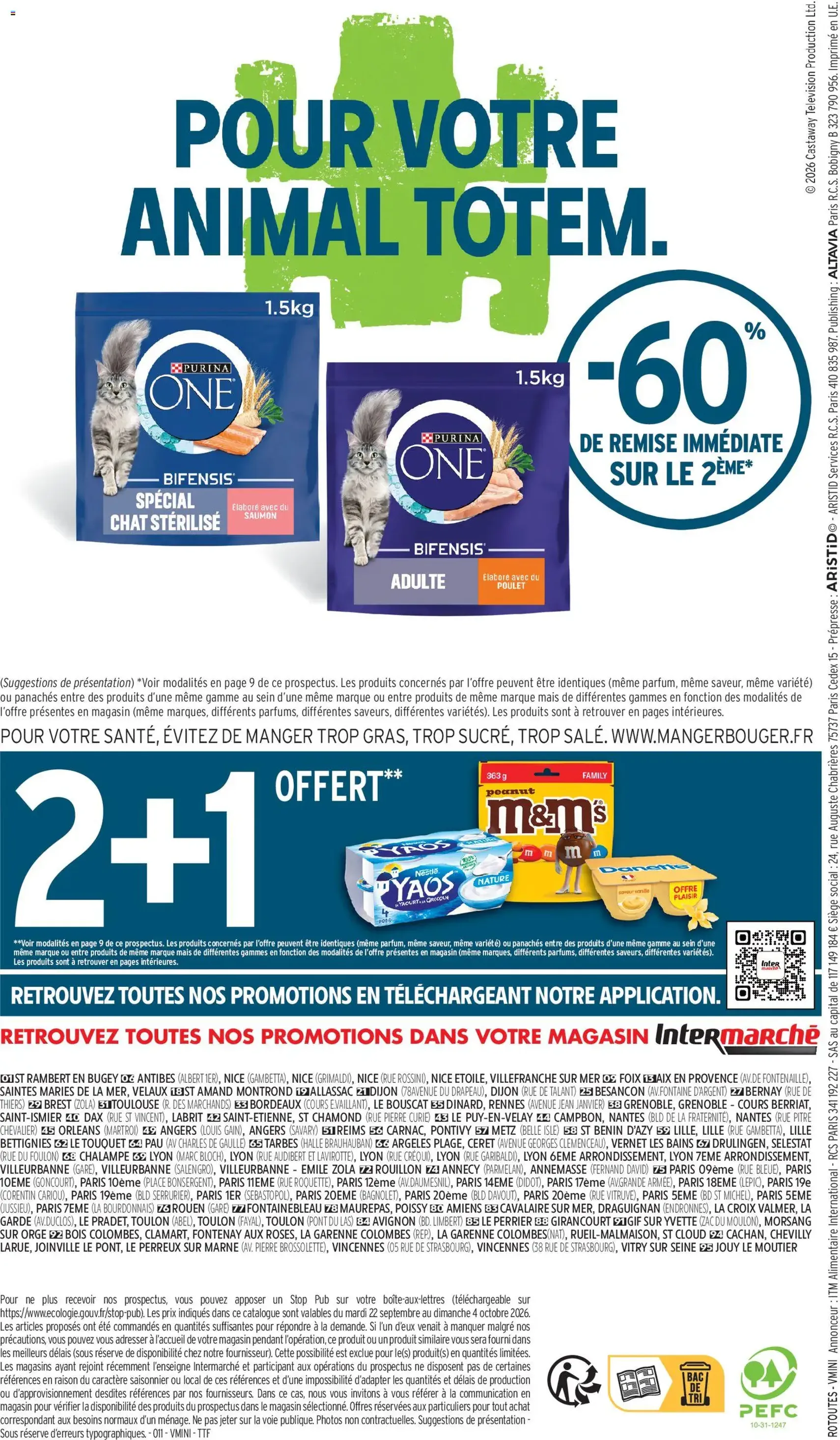 Intermarché catalogue - brochure valable à partir du 22/09/2026, page 16 sur 16