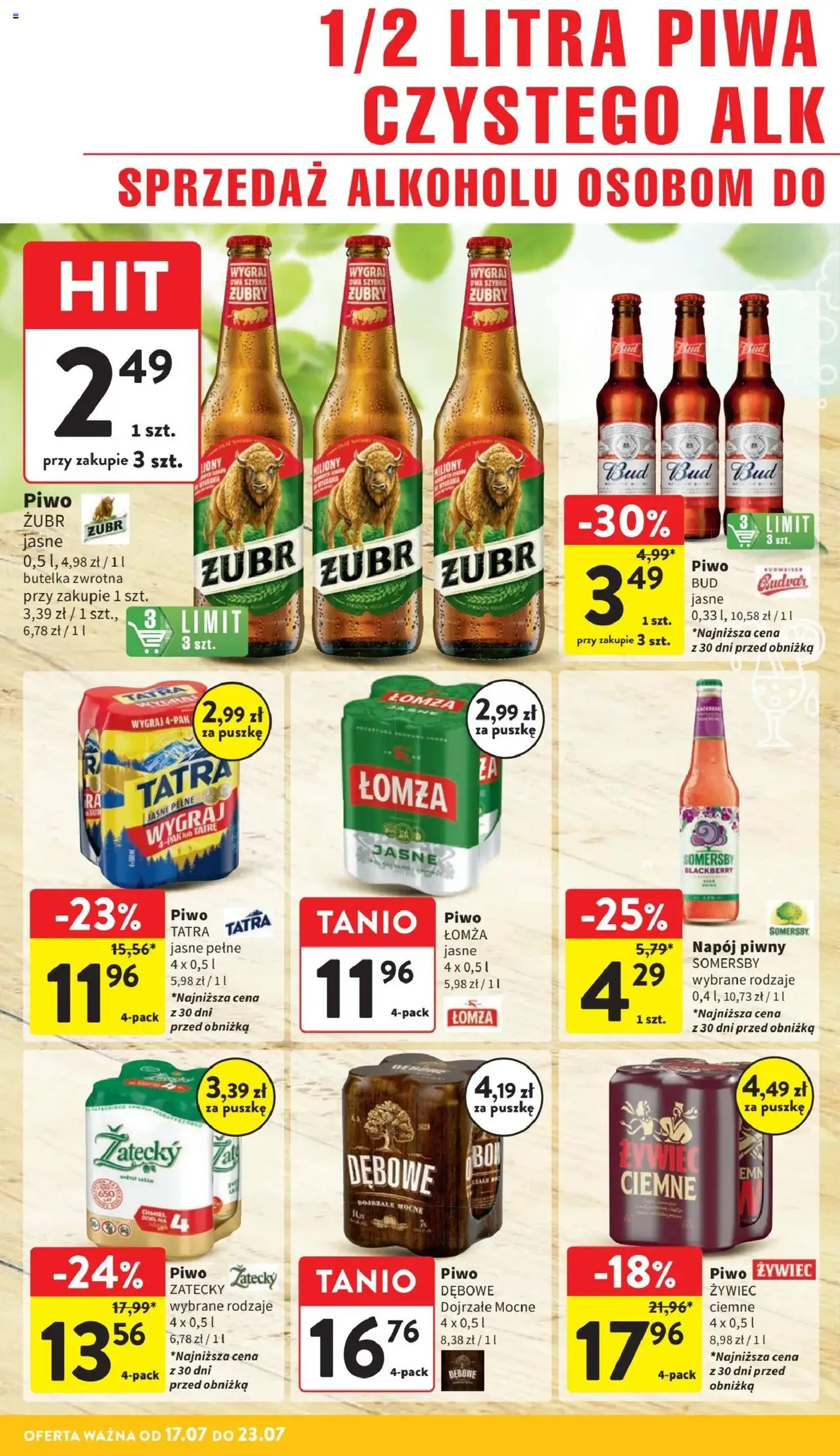 Intermarche Gazetka - ważny gazetka od 17.07.2025 strona 33 z 41 Intermarche Gazetka - ważny gazetka od 17.07.2025 strona 33 z 41