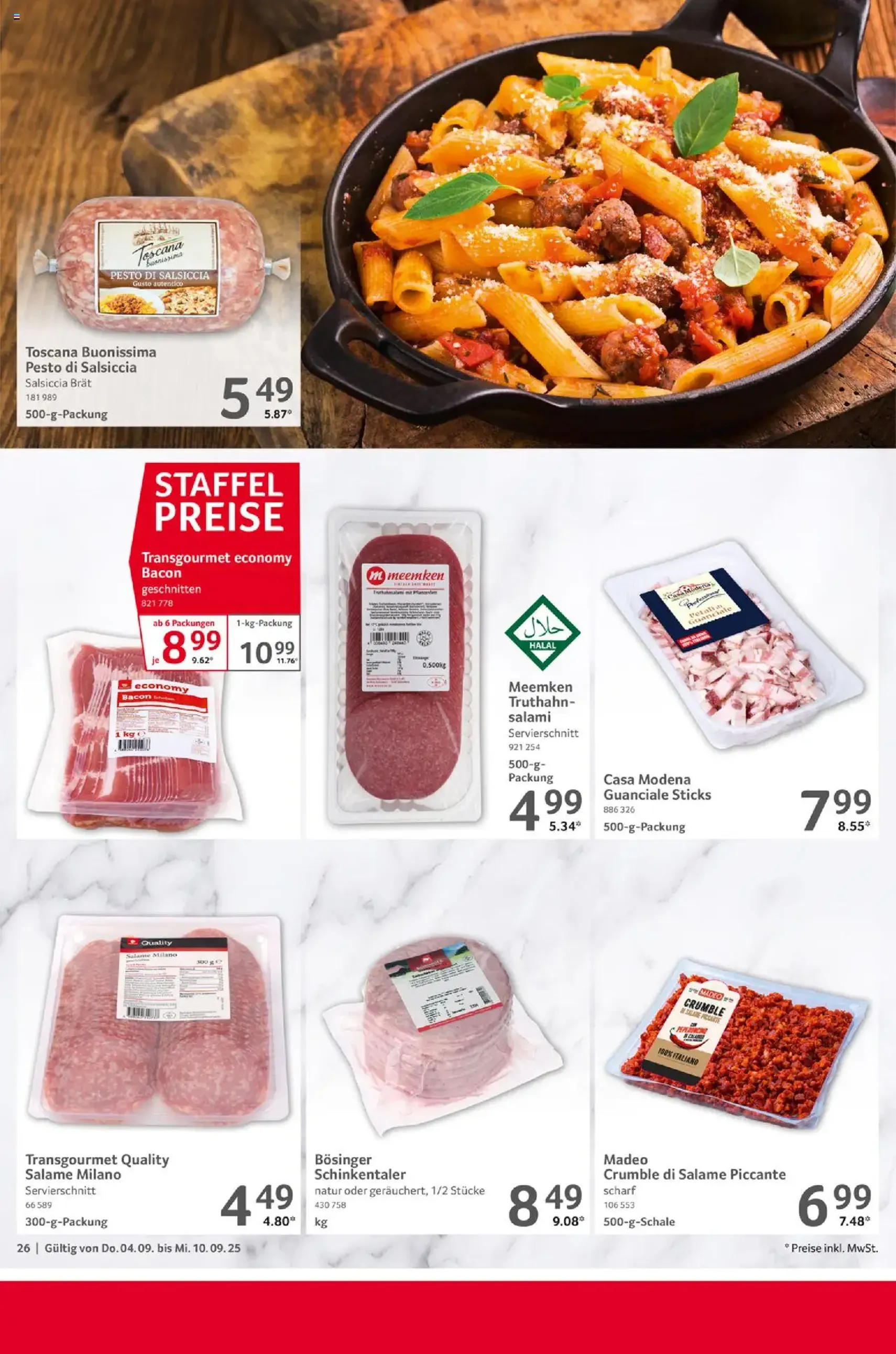 Selgros Prospekt - Gültiger Prospekt ab 04.09.2025, Seite 26 von insgesamt 36 Selgros Prospekt - Gültiger Prospekt ab 04.09.2025, Seite 26 von insgesamt 36