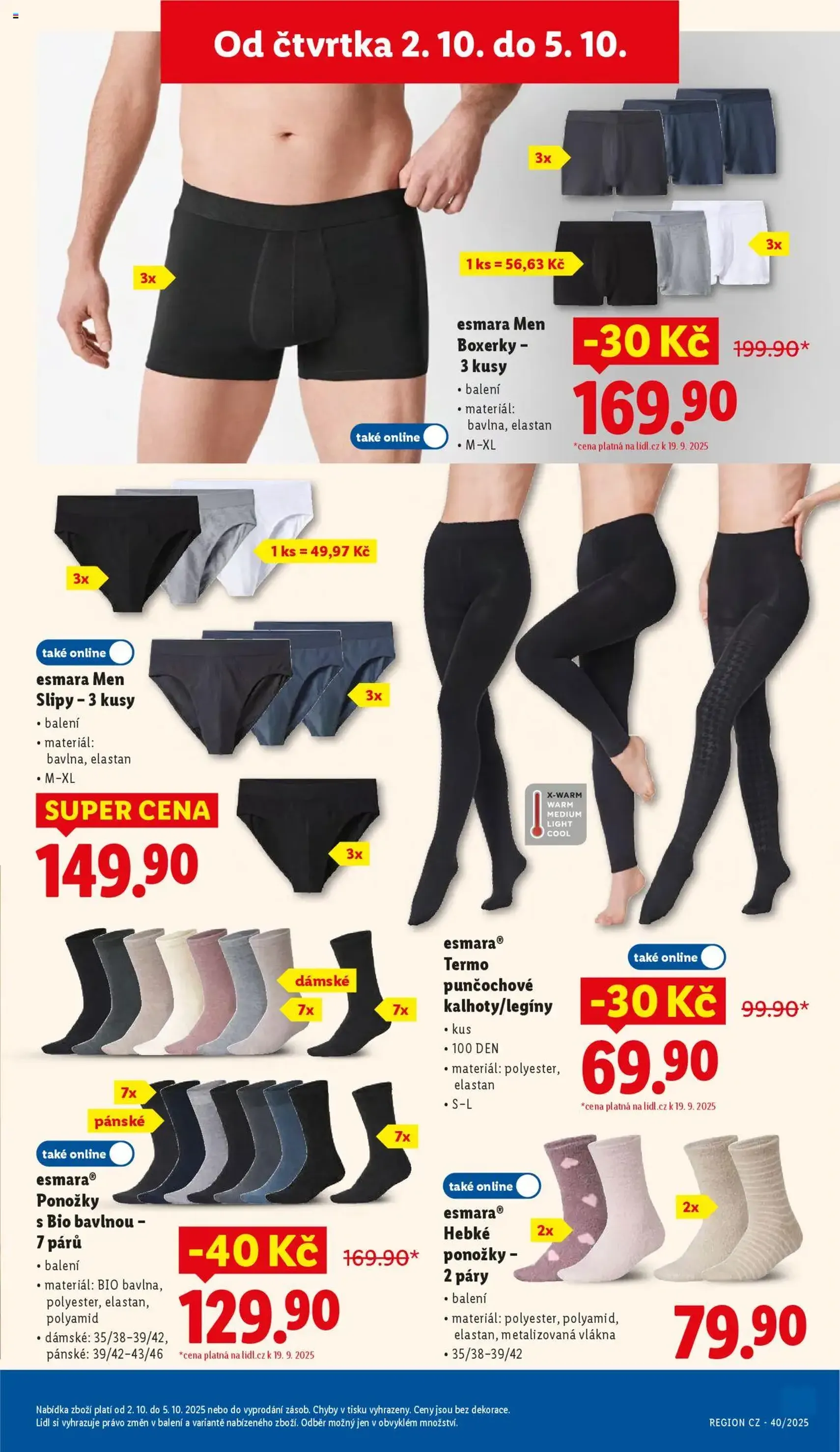 Lidl leták - platný leták od 02.10.2025 strana 39 z 39