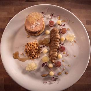 Recipe preview Foie Gras with Toasted Hazelnuts