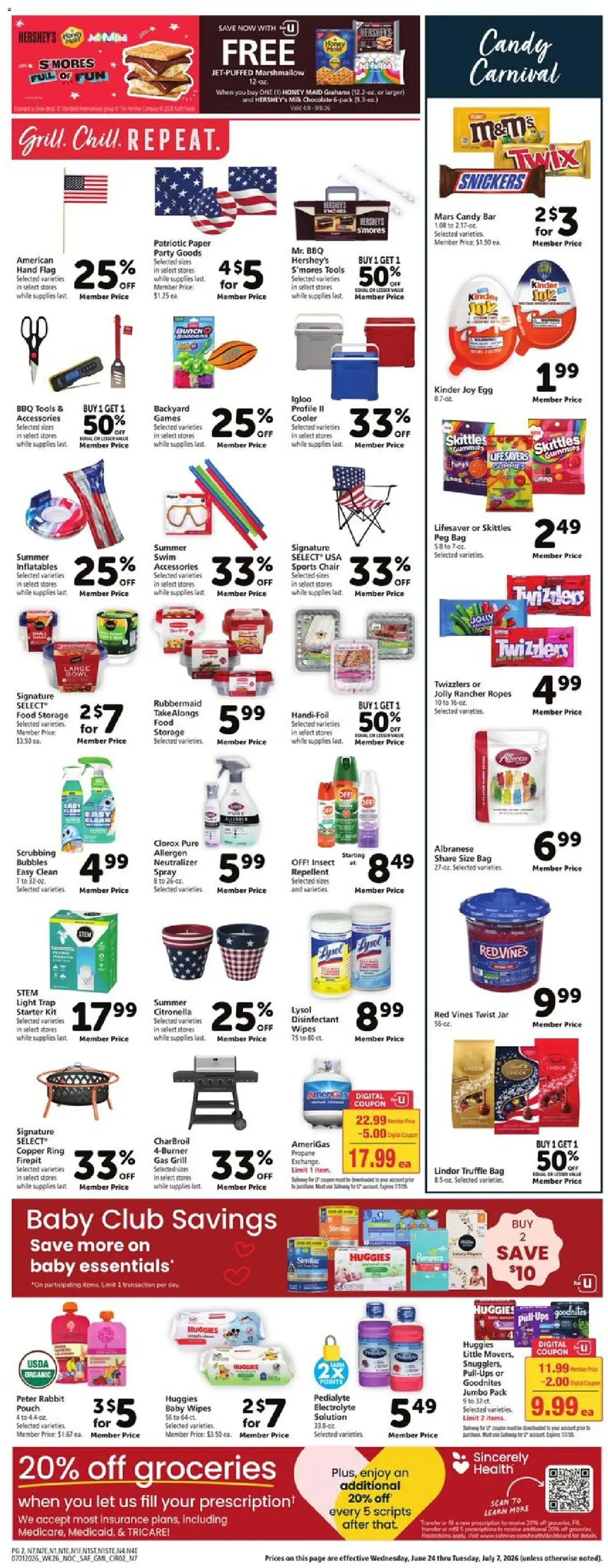 Safeway Weekly Ad - valid flyer from 07/01/2026, page 12 of 13