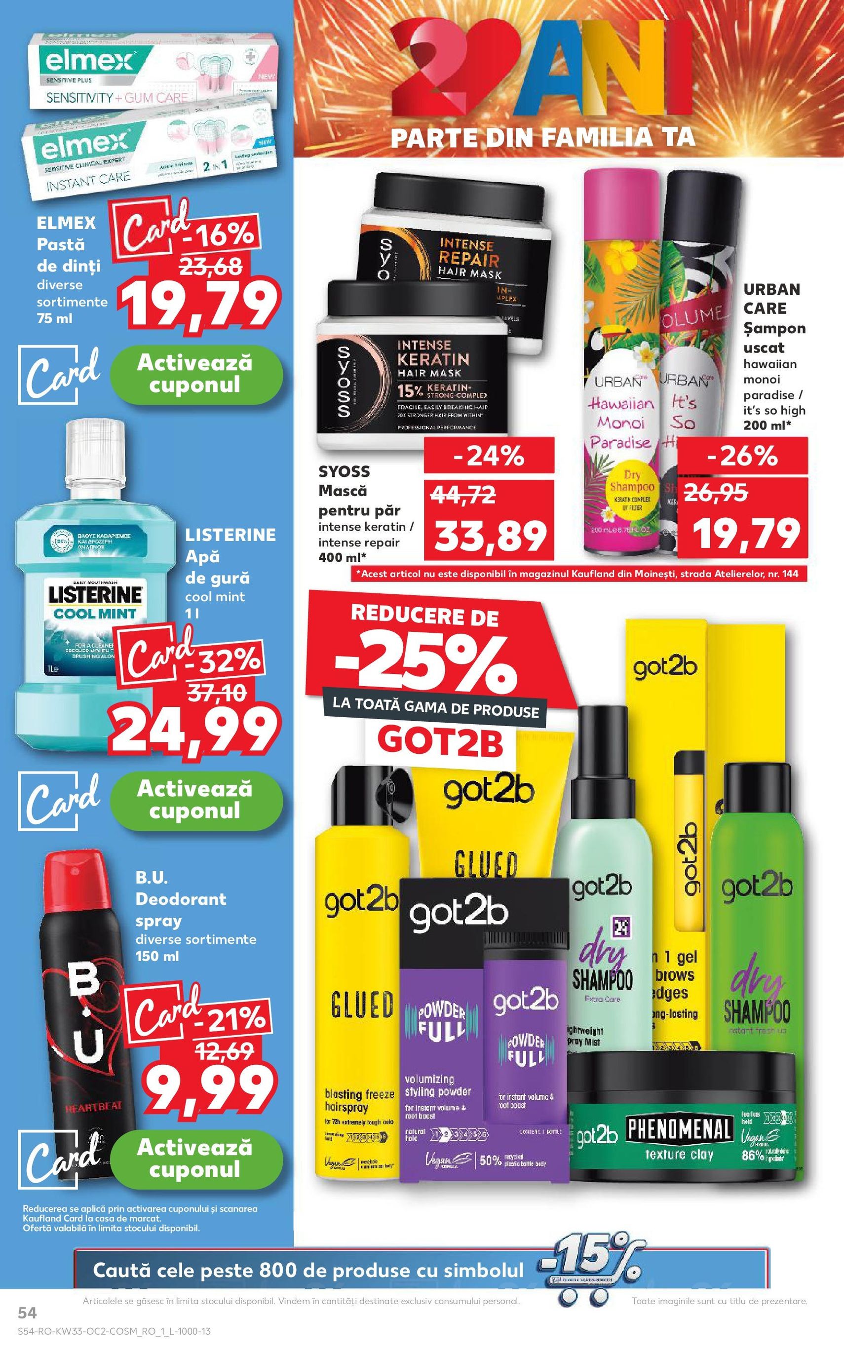 Catalog Kaufland - București - cataloage valabile începând cu 13.08.2025 pagina 54 din 66 Catalog Kaufland - București - cataloage valabile începând cu 13.08.2025 pagina 54 din 66