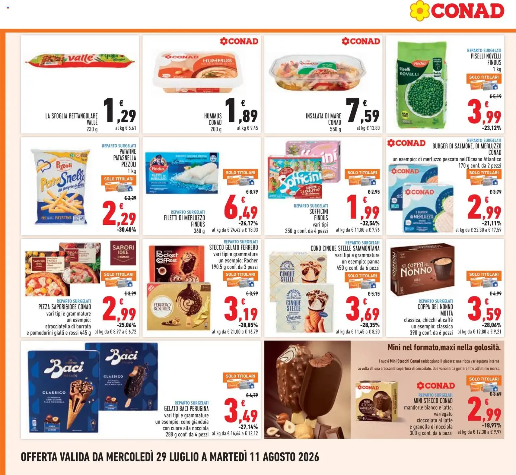 Conad volantino - volantino valido dal 29/07/2026 pagina 10 di 24