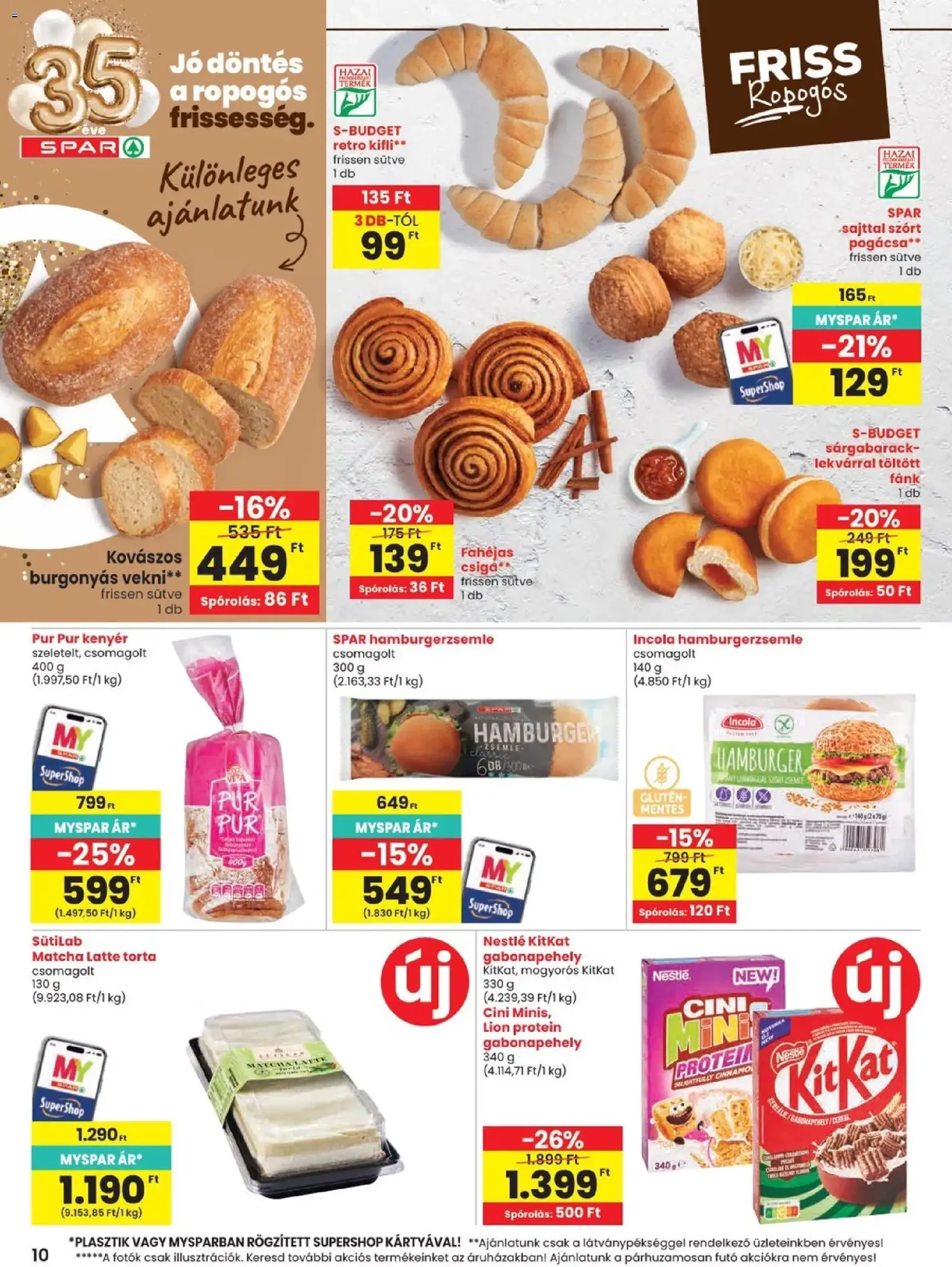 Spar akciós újság - 2026.08.06. érvényes szórólap 10 oldal 20 oldalból