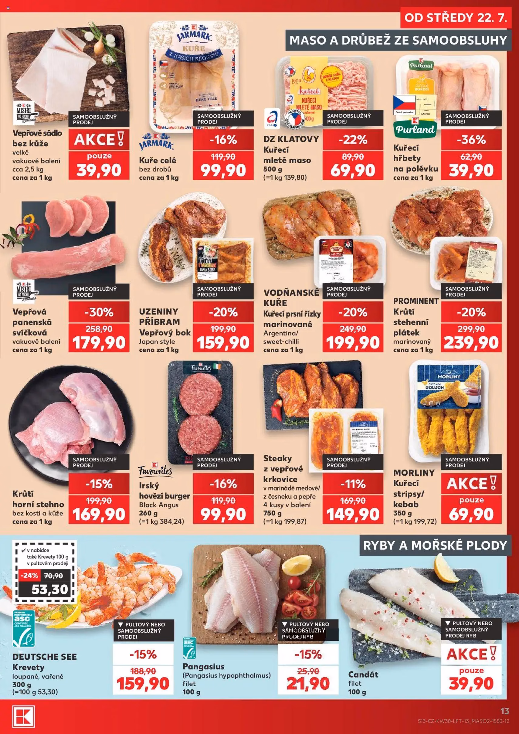 Kaufland leták - platný leták od 22.07.2026 strana 13 z 52