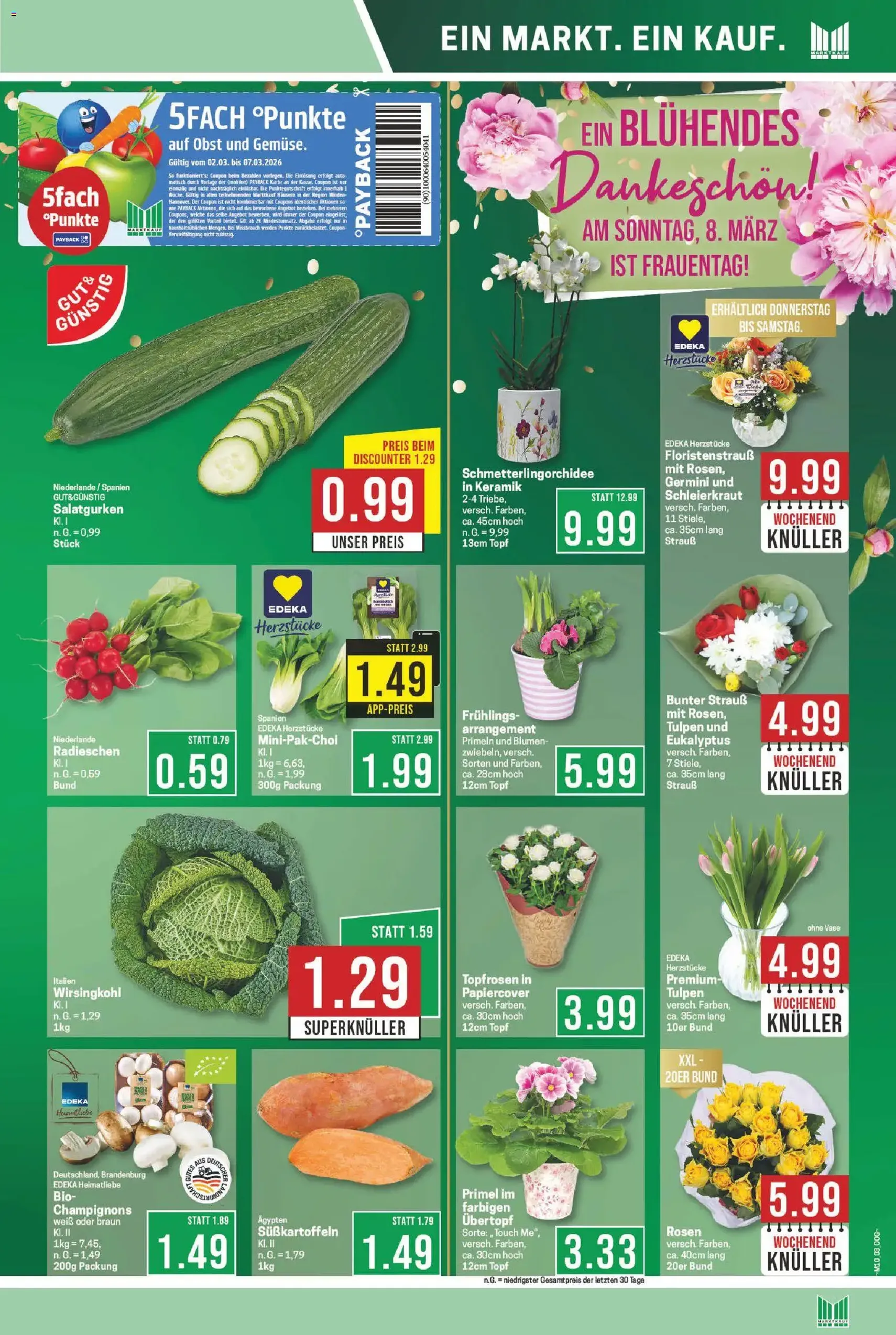 Marktkauf Prospekt - Gültiger Prospekt ab 02.03.2026, Seite 3 von insgesamt 28