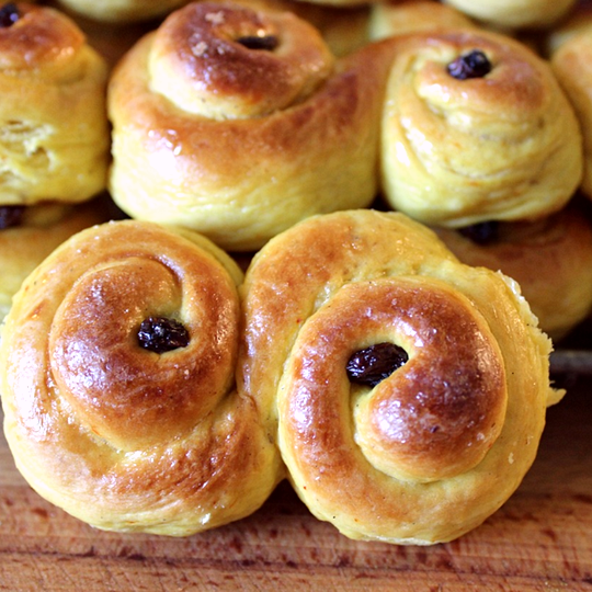 Anteprima ricetta Svedese "Lussekatter