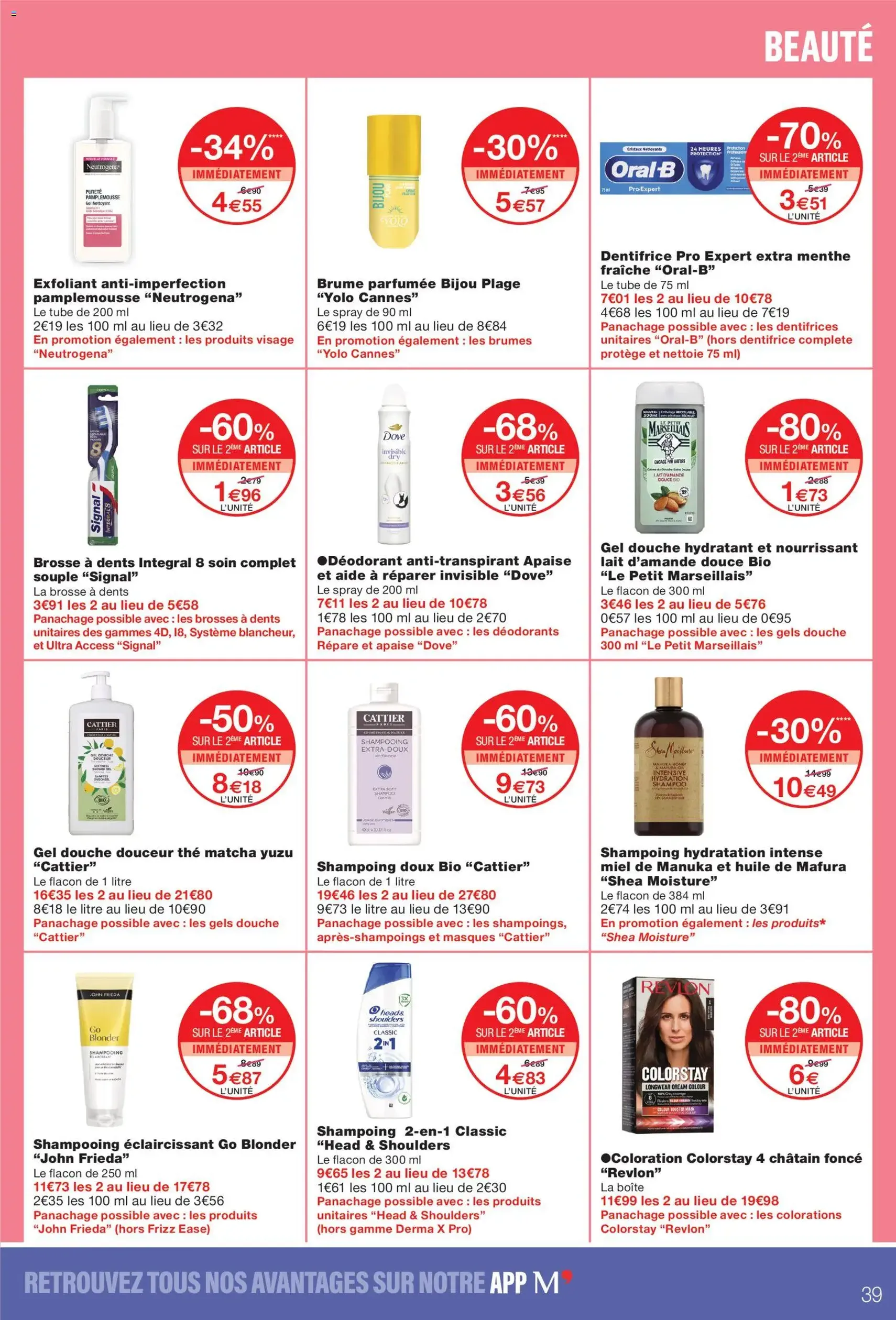 Monoprix catalogue - brochure valable à partir du 14/07/2026, page 39 sur 48