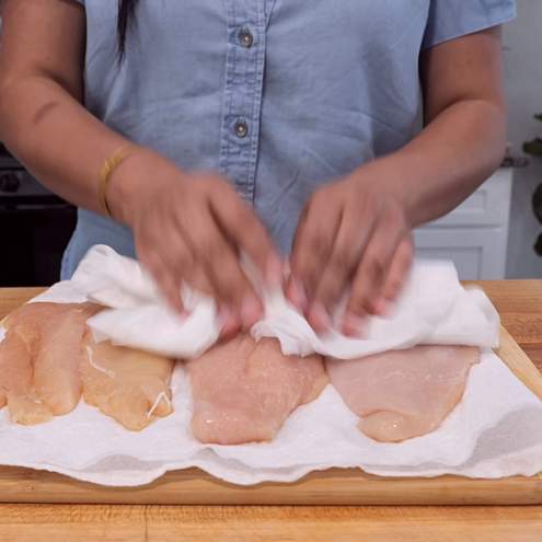 Ricetta petto di pollo al limone cremoso - procedimento 1