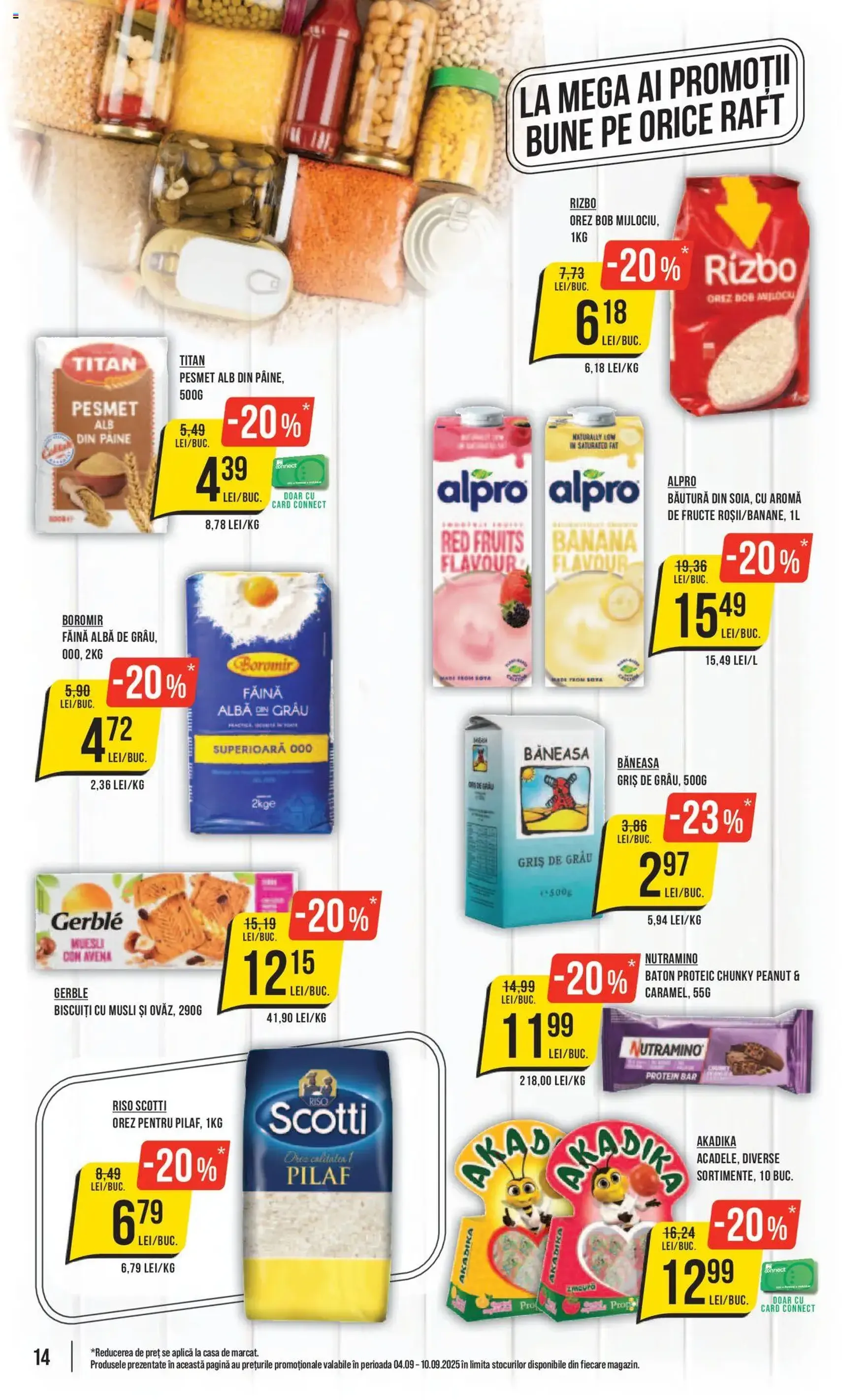 Catalog Mega Image - cataloage valabile începând cu 04.09.2025 pagina 14 din 24 Catalog Mega Image - cataloage valabile începând cu 04.09.2025 pagina 14 din 24