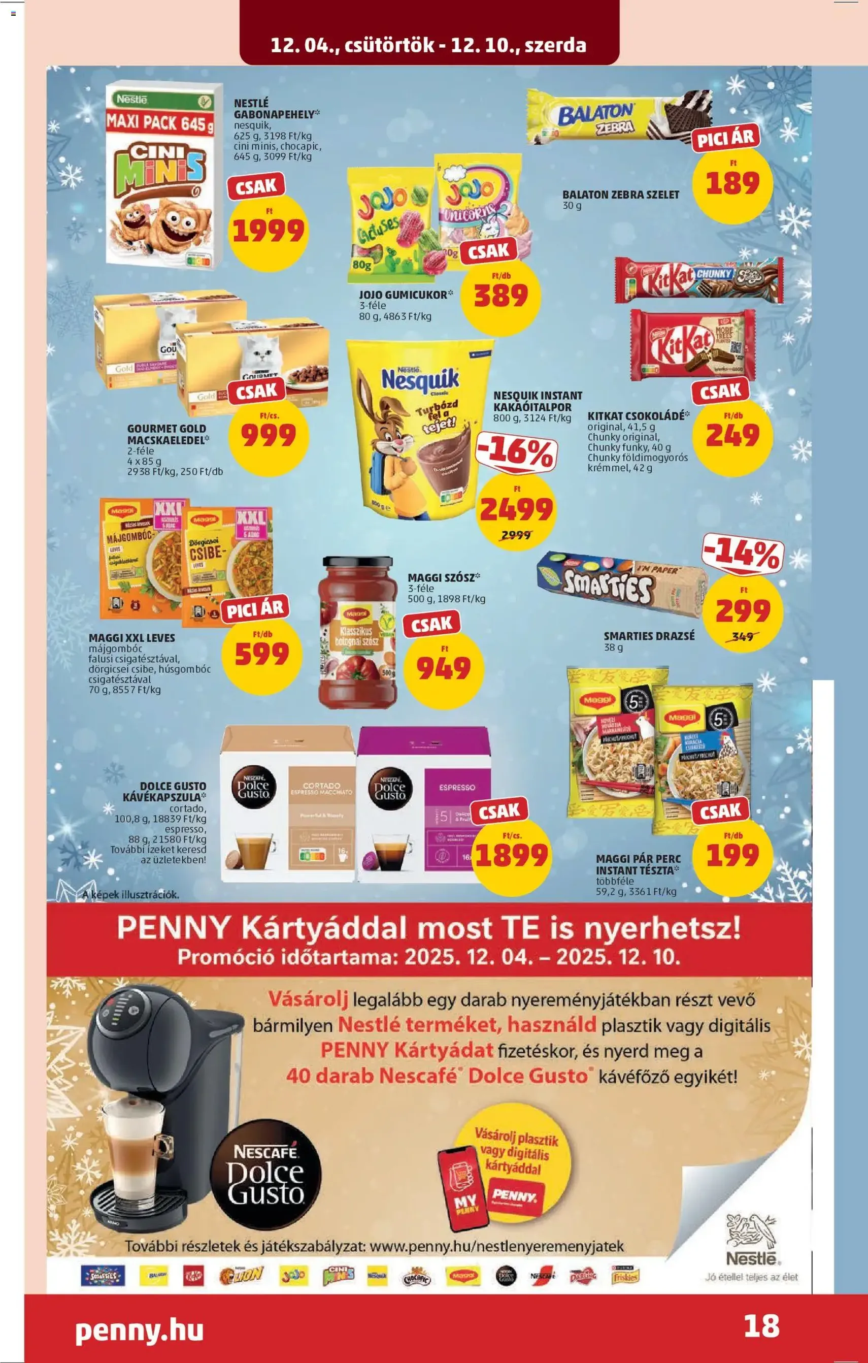 PENNY Akciós újság - 2025.12.04. érvényes szórólap 22 oldal 45 oldalból