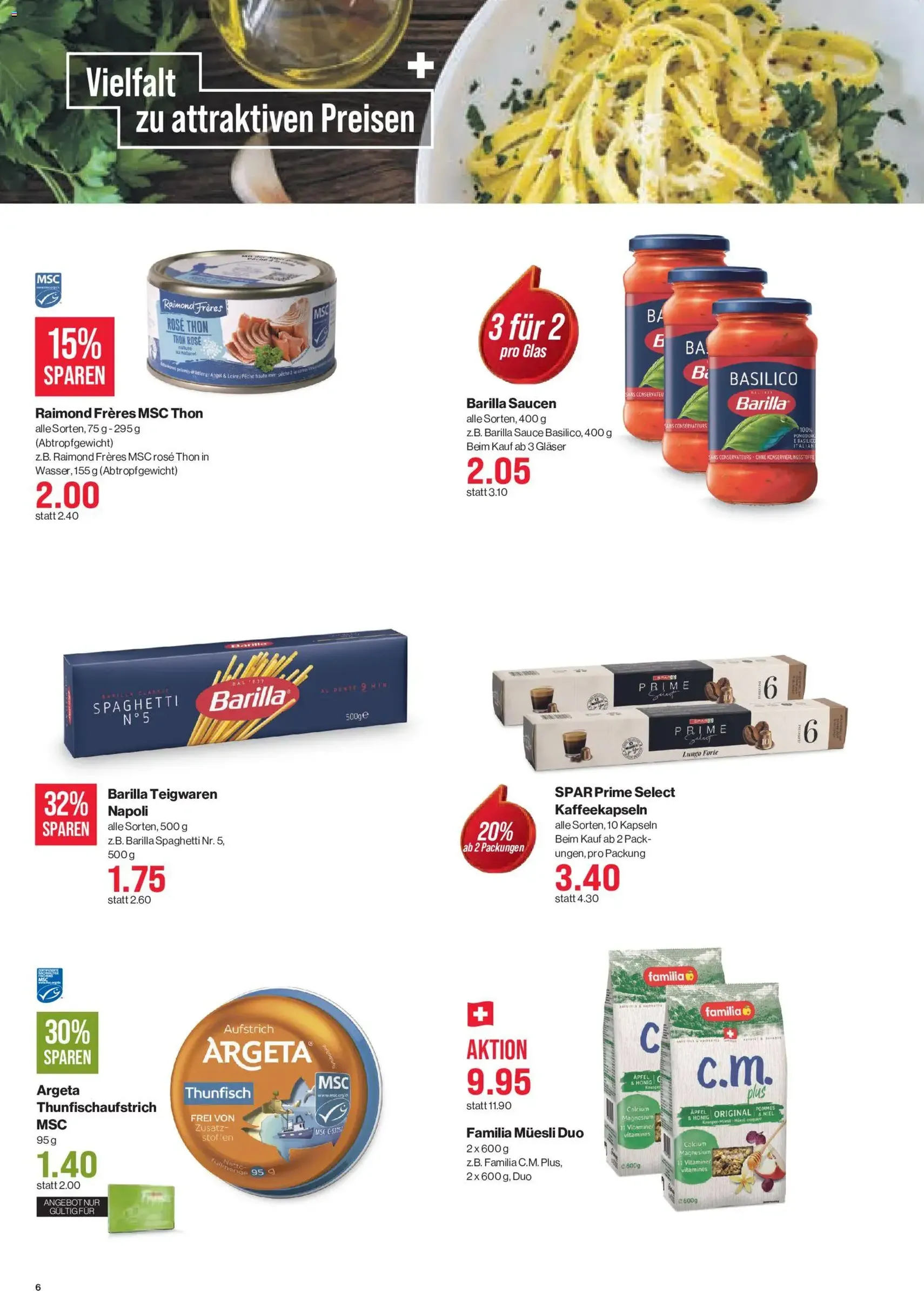 SPAR aktionen - Gültiger Prospekt ab 17.09.2026, Seite 6 von insgesamt 17