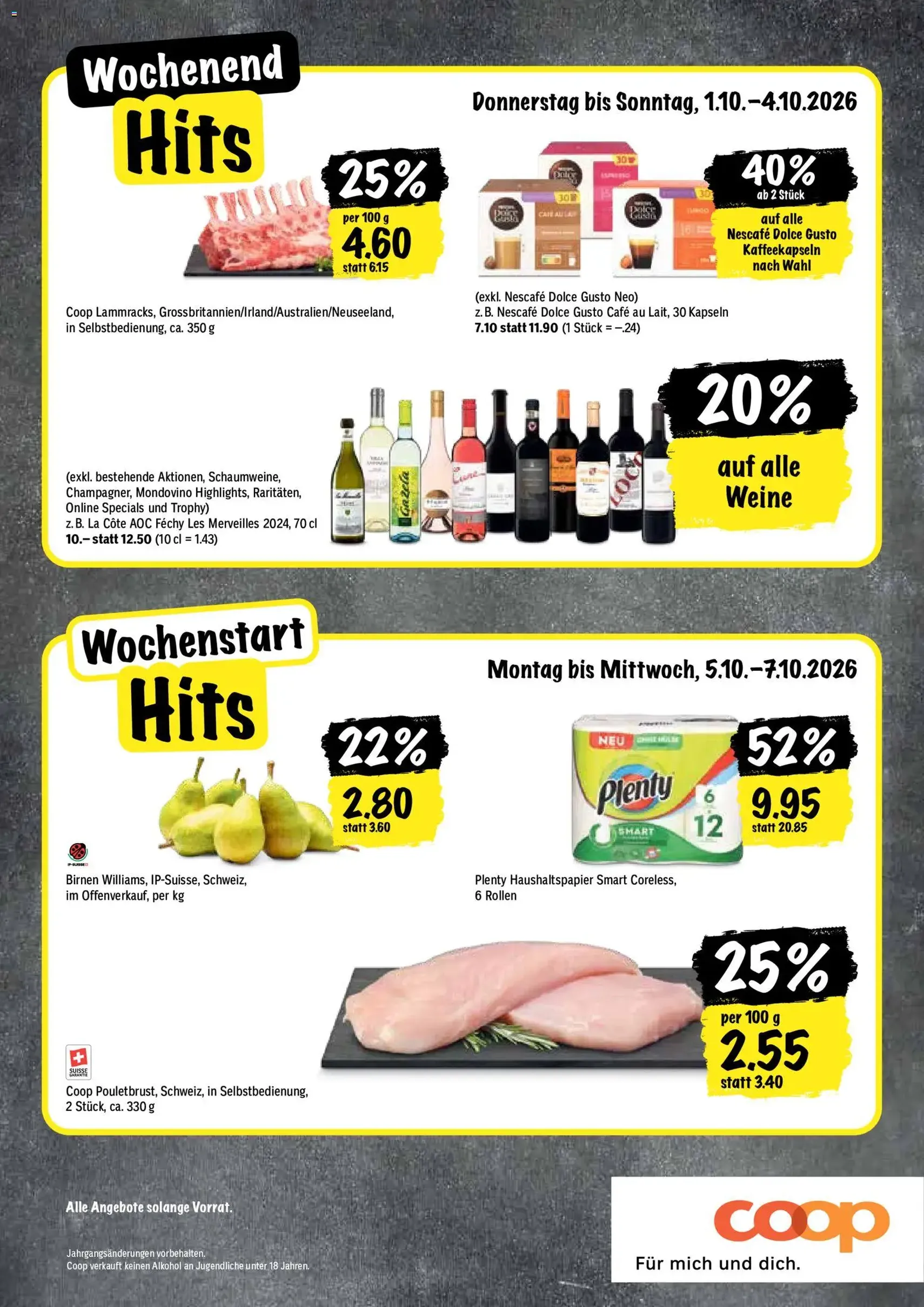 Coop aktionen - Gültiger Prospekt ab 01.10.2026, Seite 20 von insgesamt 24