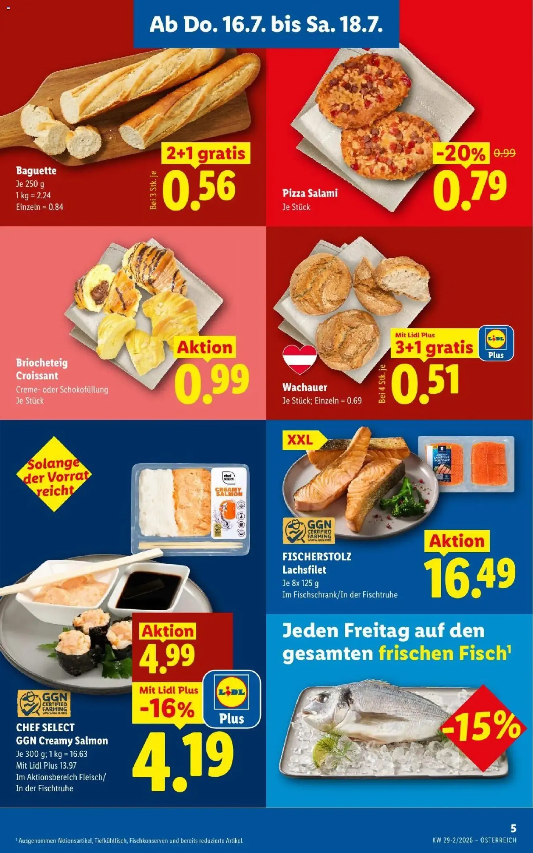 Lidl - Flugblatt - Gültiger Prospekt ab 16.07.2026, Seite 7 von insgesamt 54