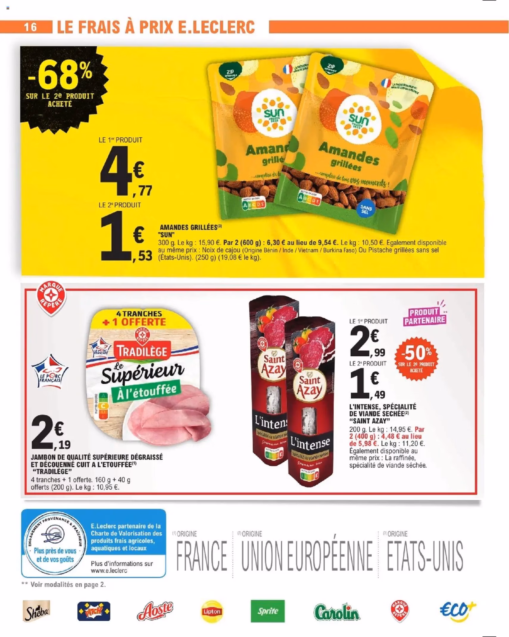 E.Leclerc catalogue de la semaine 16 - brochure valable à partir du 14/04/2026, page 16 sur 56