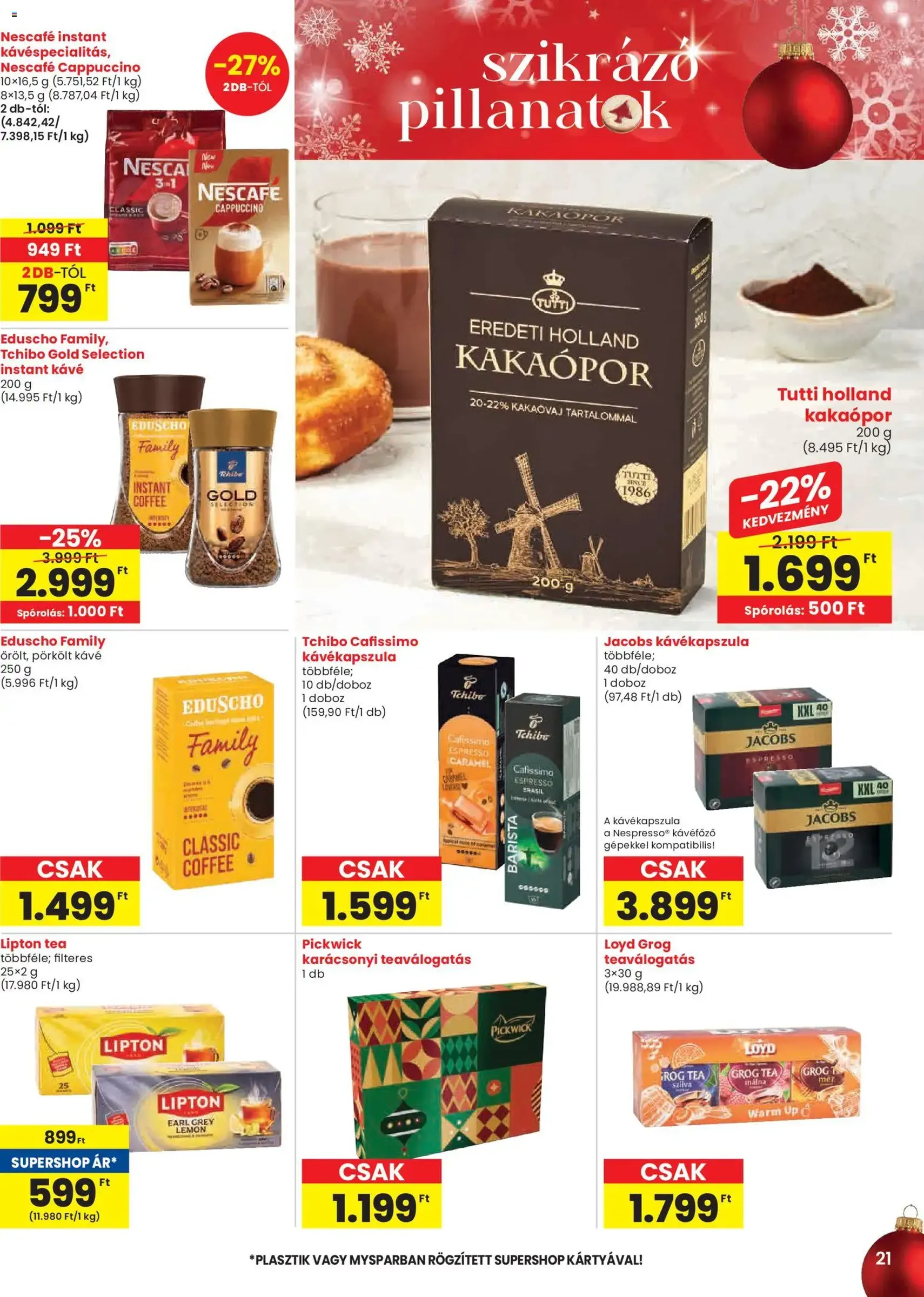 Spar Akciós újság - 2025.12.11. érvényes szórólap 21 oldal 28 oldalból