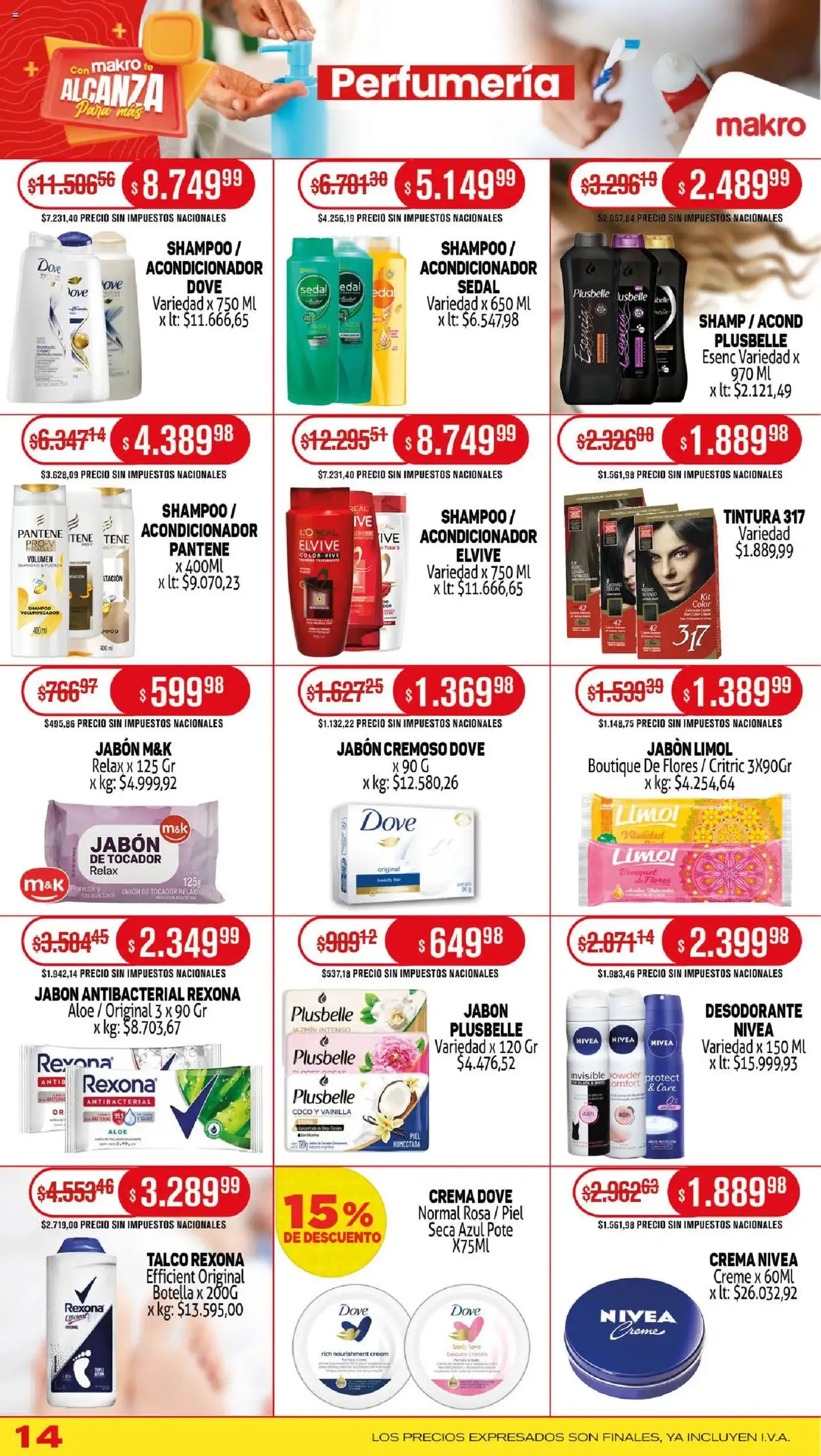 Makro ofertas - folleto válido desde 18/09/2025 página 14 de 20