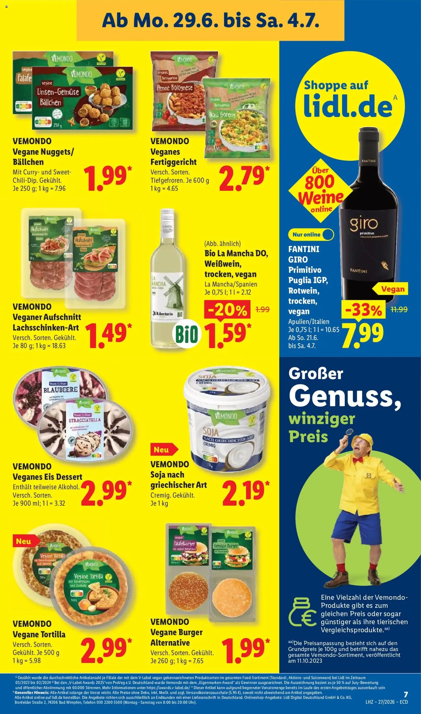 Lidl Prospekt - Gültiger Prospekt ab 29.06.2026, Seite 27 von insgesamt 67