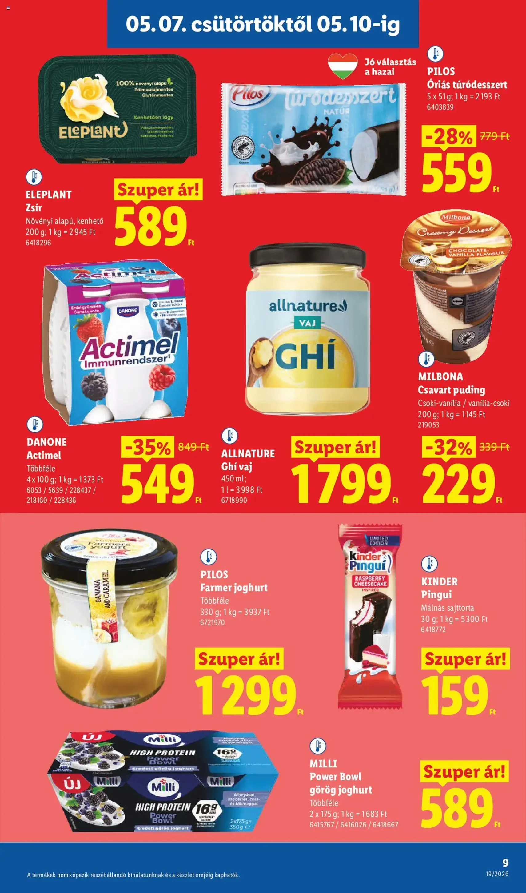 Lidl akciós újság - 2026.05.07. érvényes szórólap 9 oldal 76 oldalból