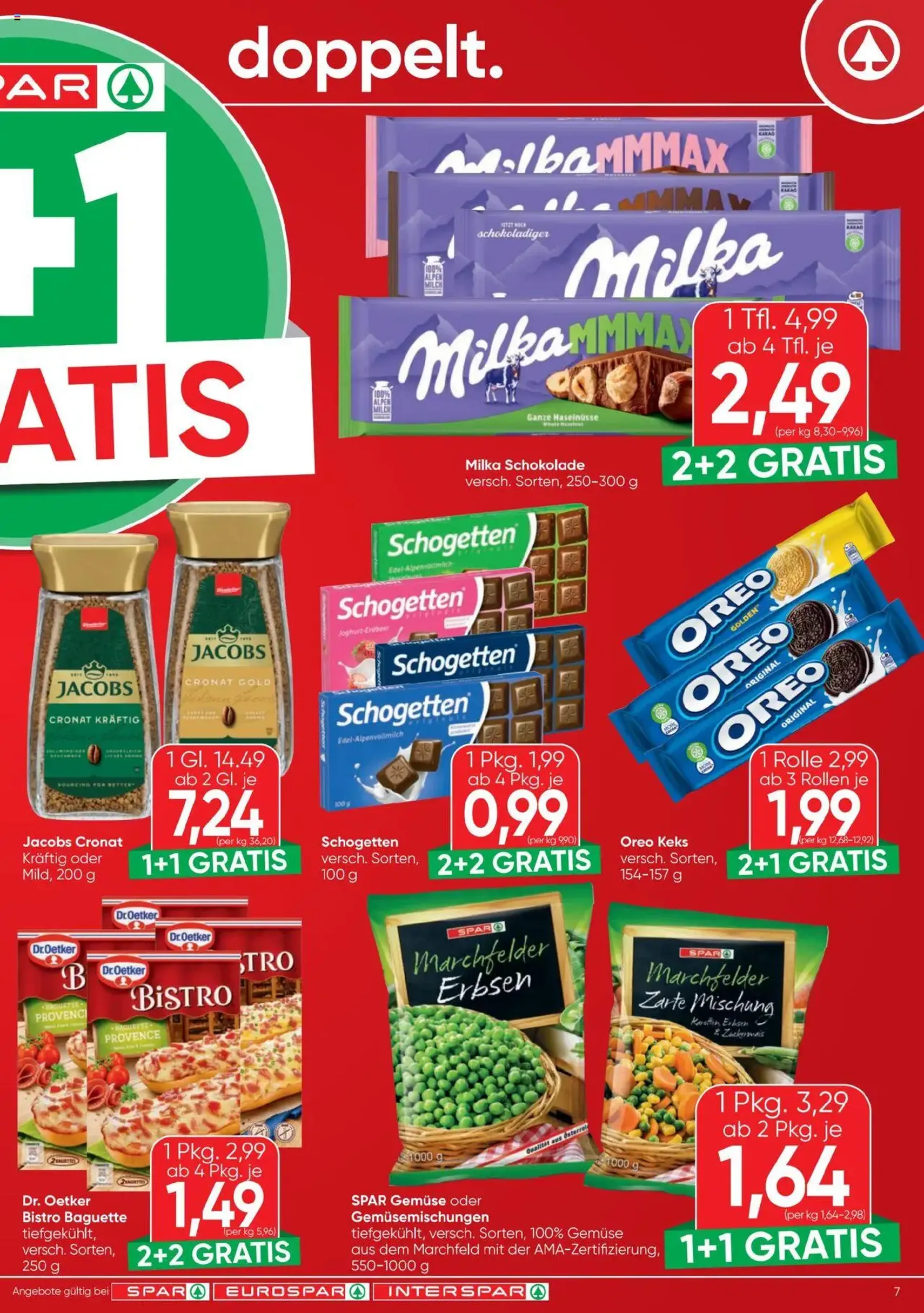Spar Flugblatt - Gültiger Prospekt ab 09.10.2025, Seite 7 von insgesamt 24