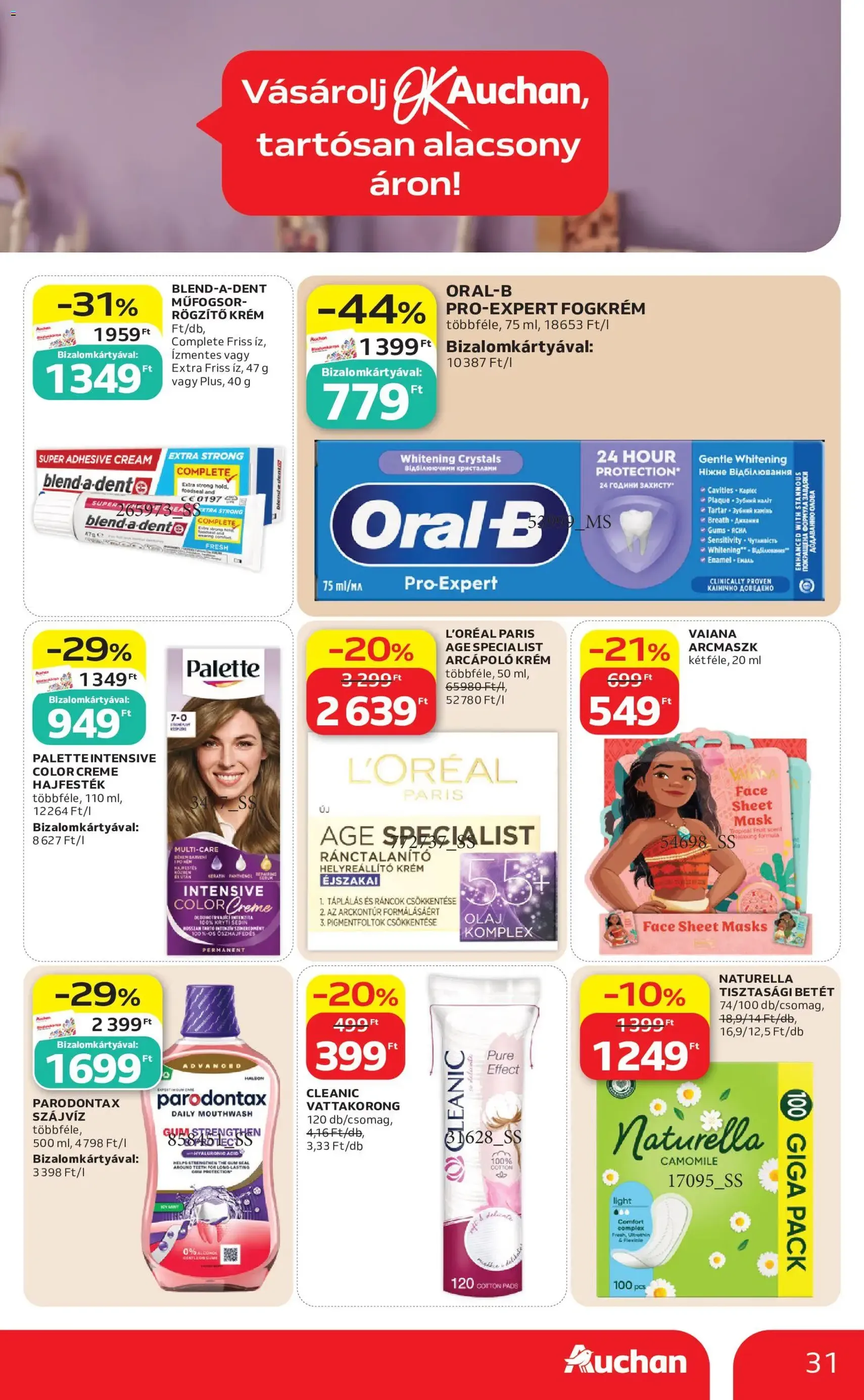 Auchan akciós újság - 2026.06.18. érvényes szórólap 31 oldal 40 oldalból