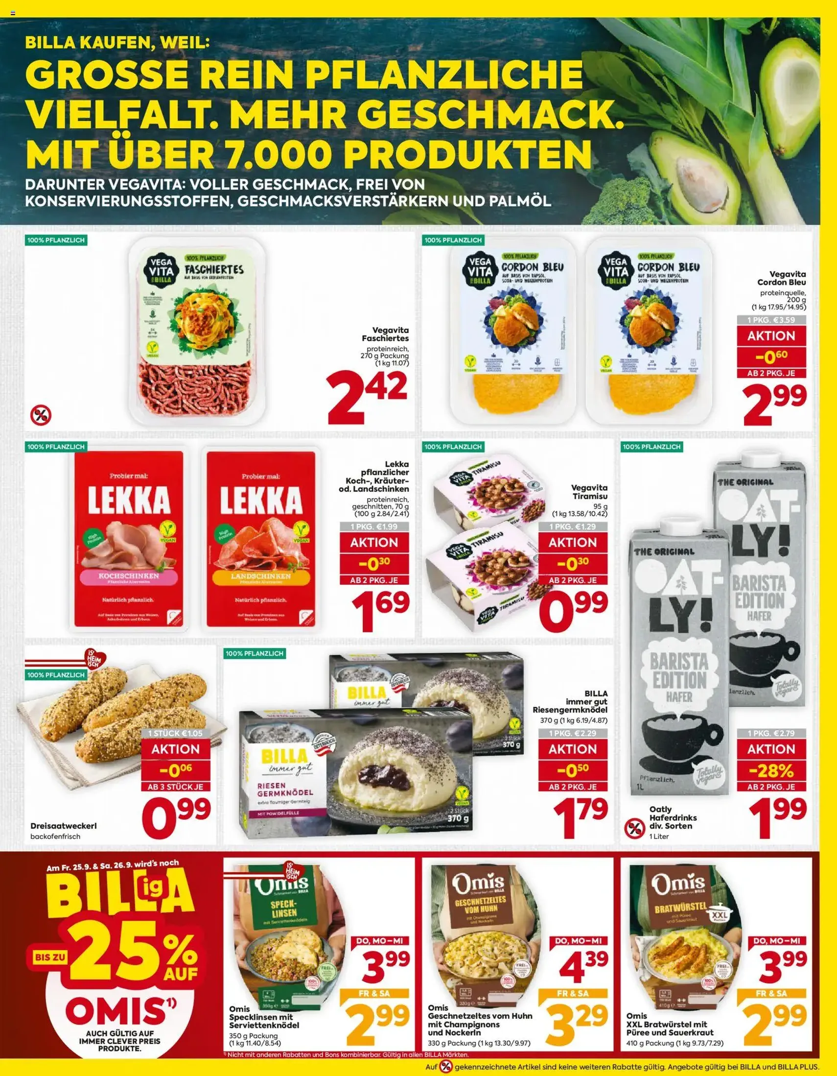 Billa Flugblatt - Gültiger Prospekt ab 24.09.2026, Seite 9 von insgesamt 16
